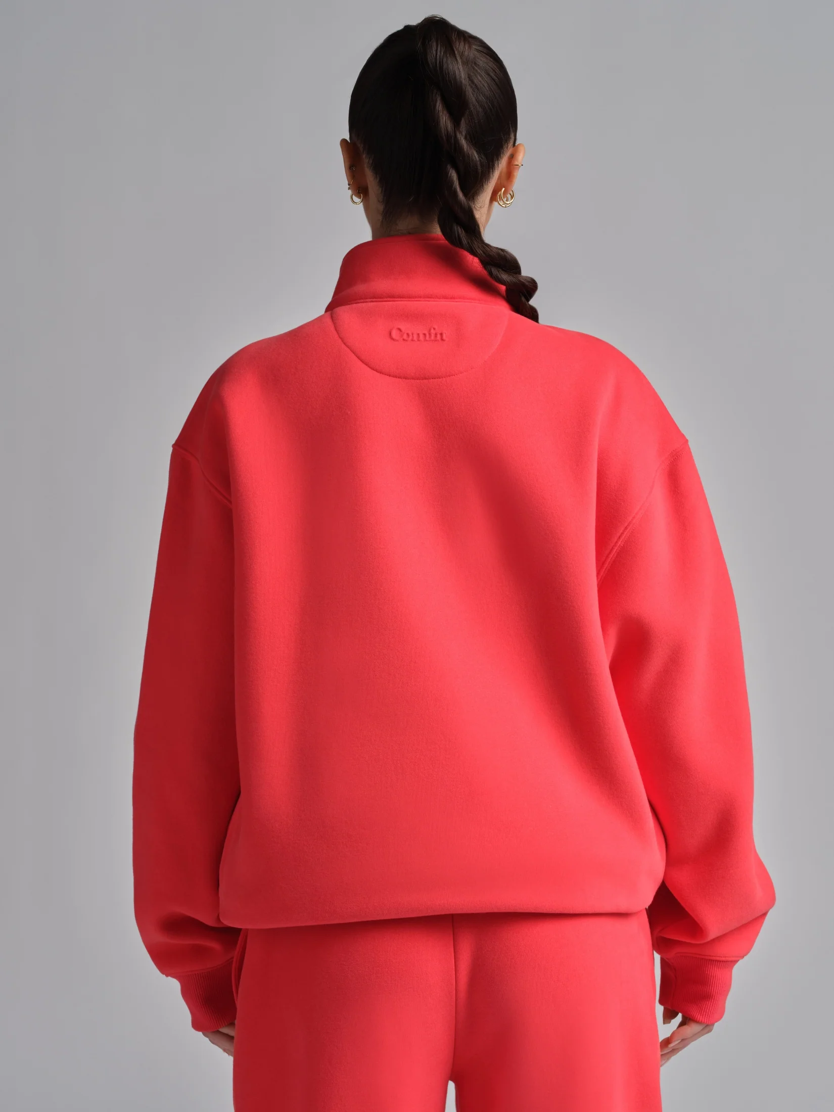 Basic Quarter Zip Mock Neck - Pre Order - Image 10