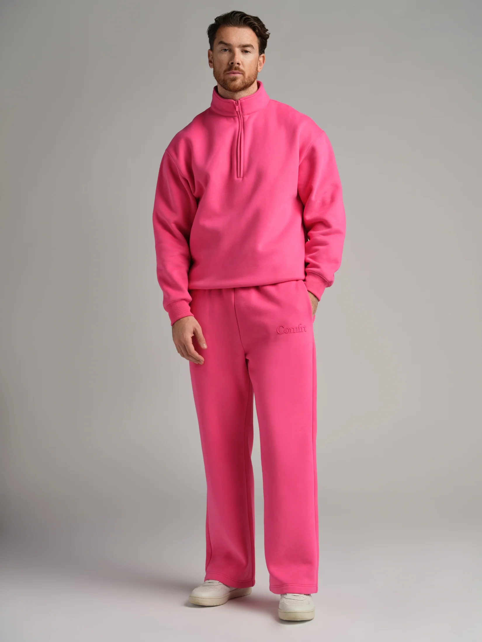 Basic Quarter Zip Mock Neck - Pre Order - Image 14