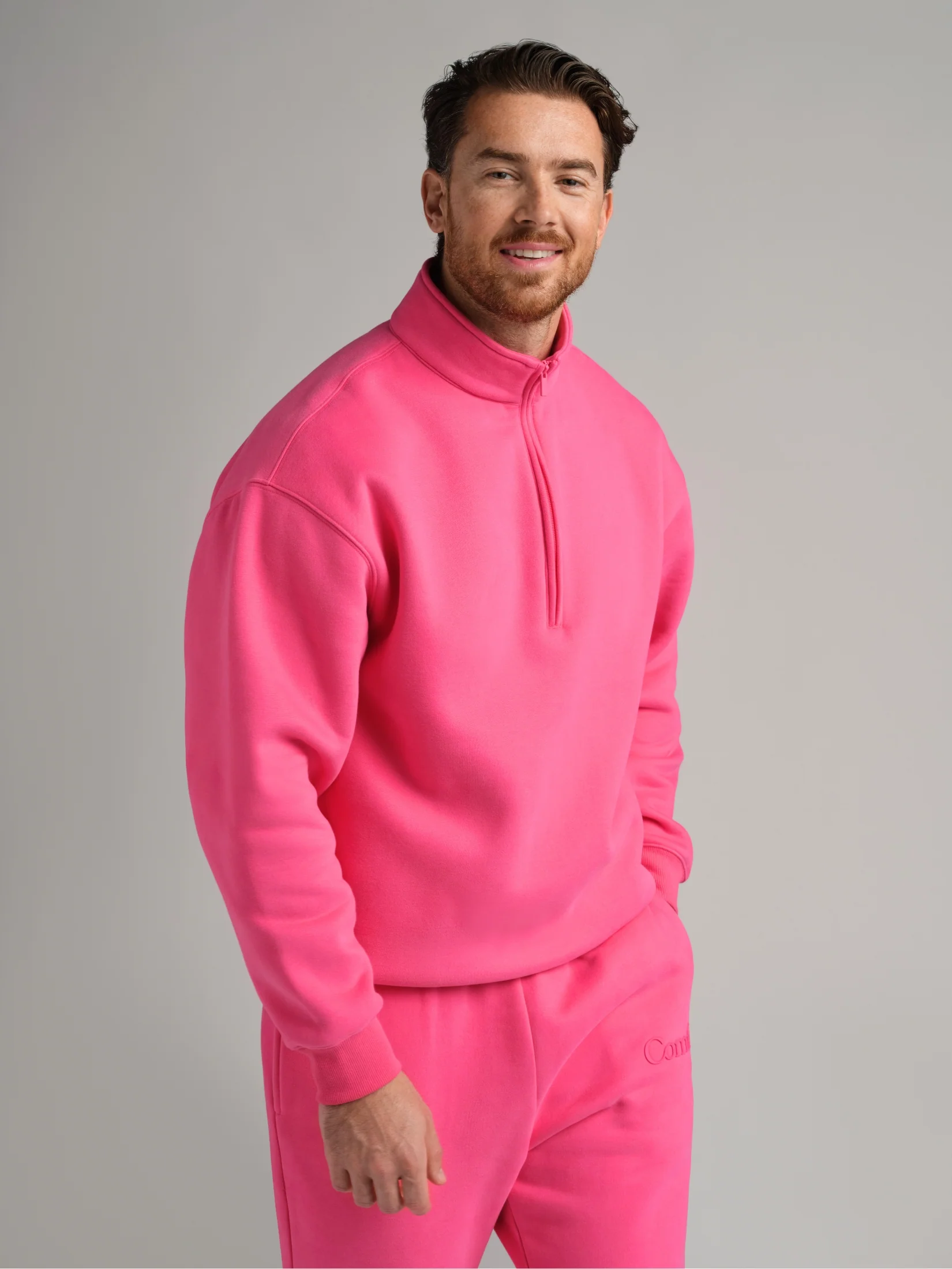 Basic Quarter Zip Mock Neck - Pre Order - Image 17