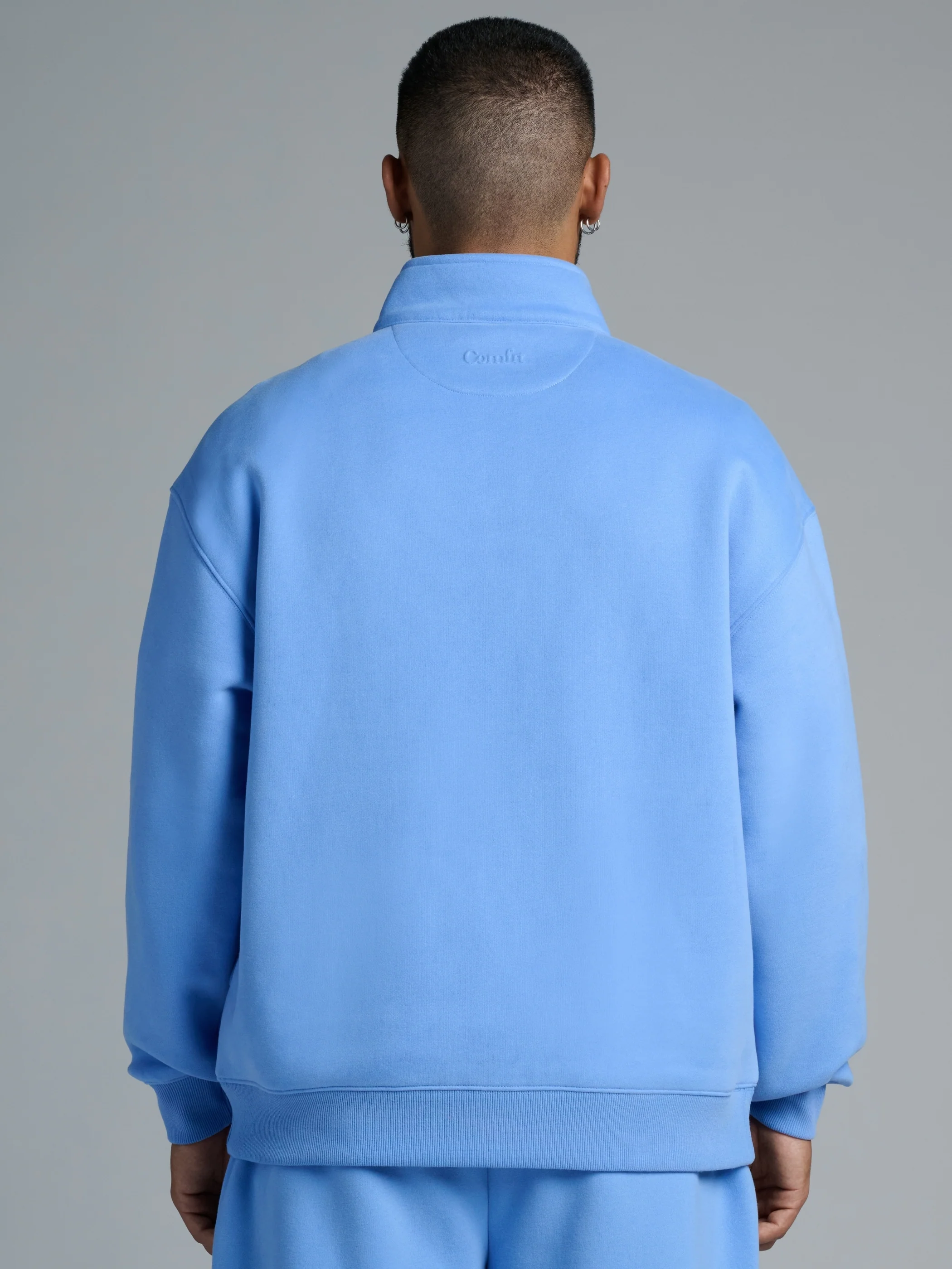 Basic Quarter Zip Mock Neck - Pre Order - Image 5