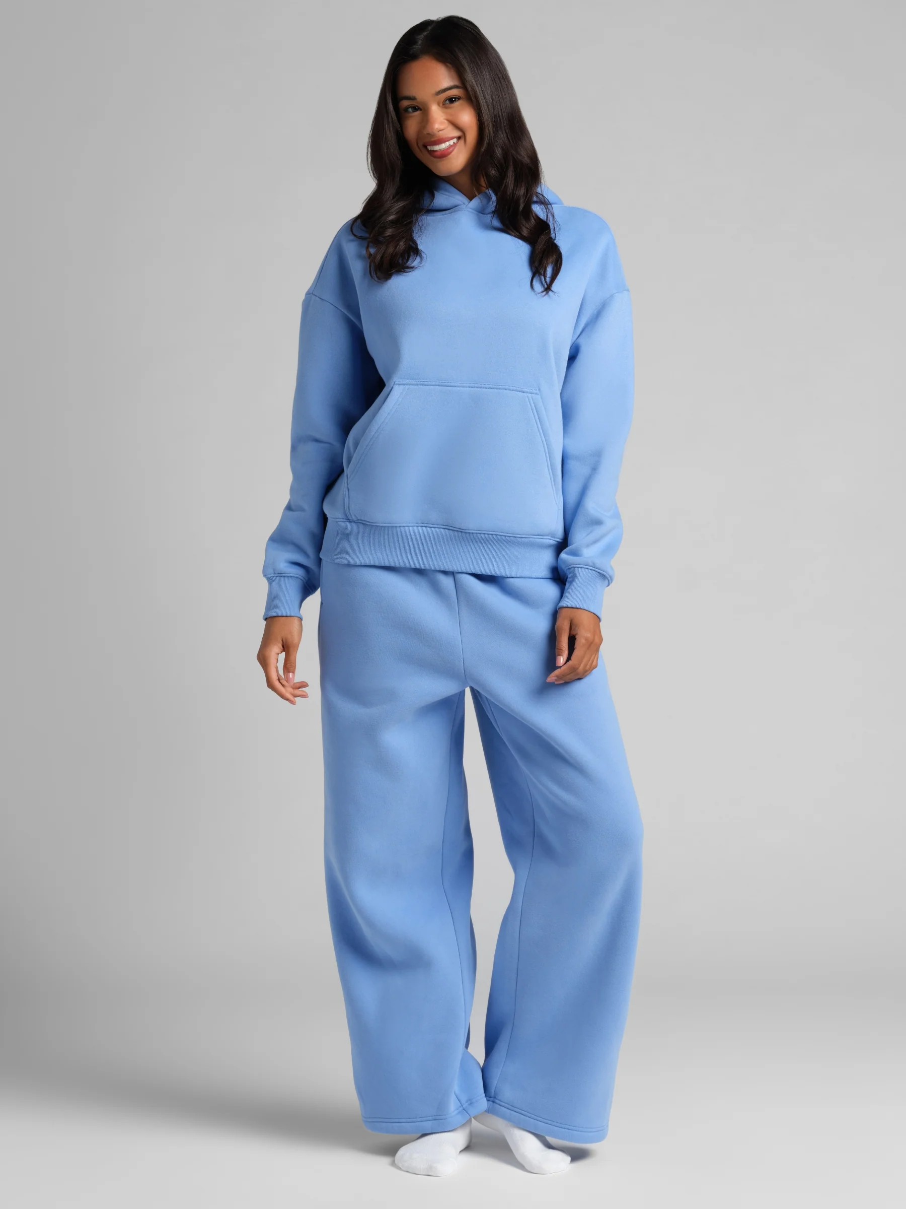 Basic Wide Leg Sweatpants - Image 10