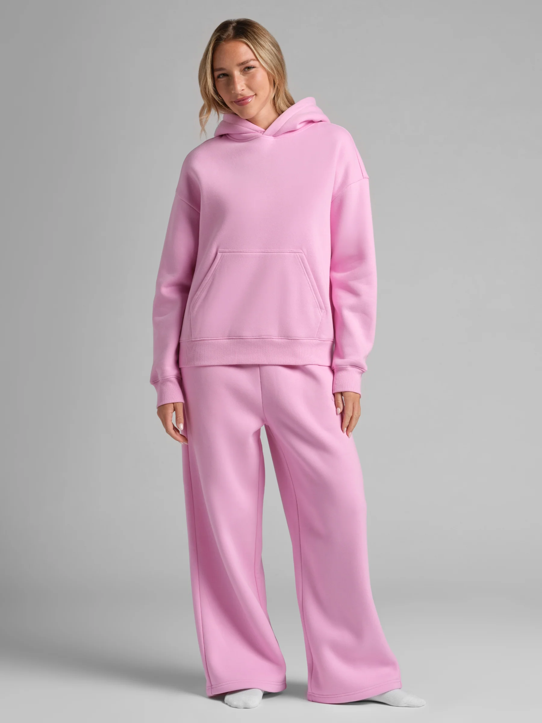 Basic Wide Leg Sweatpants - Image 18