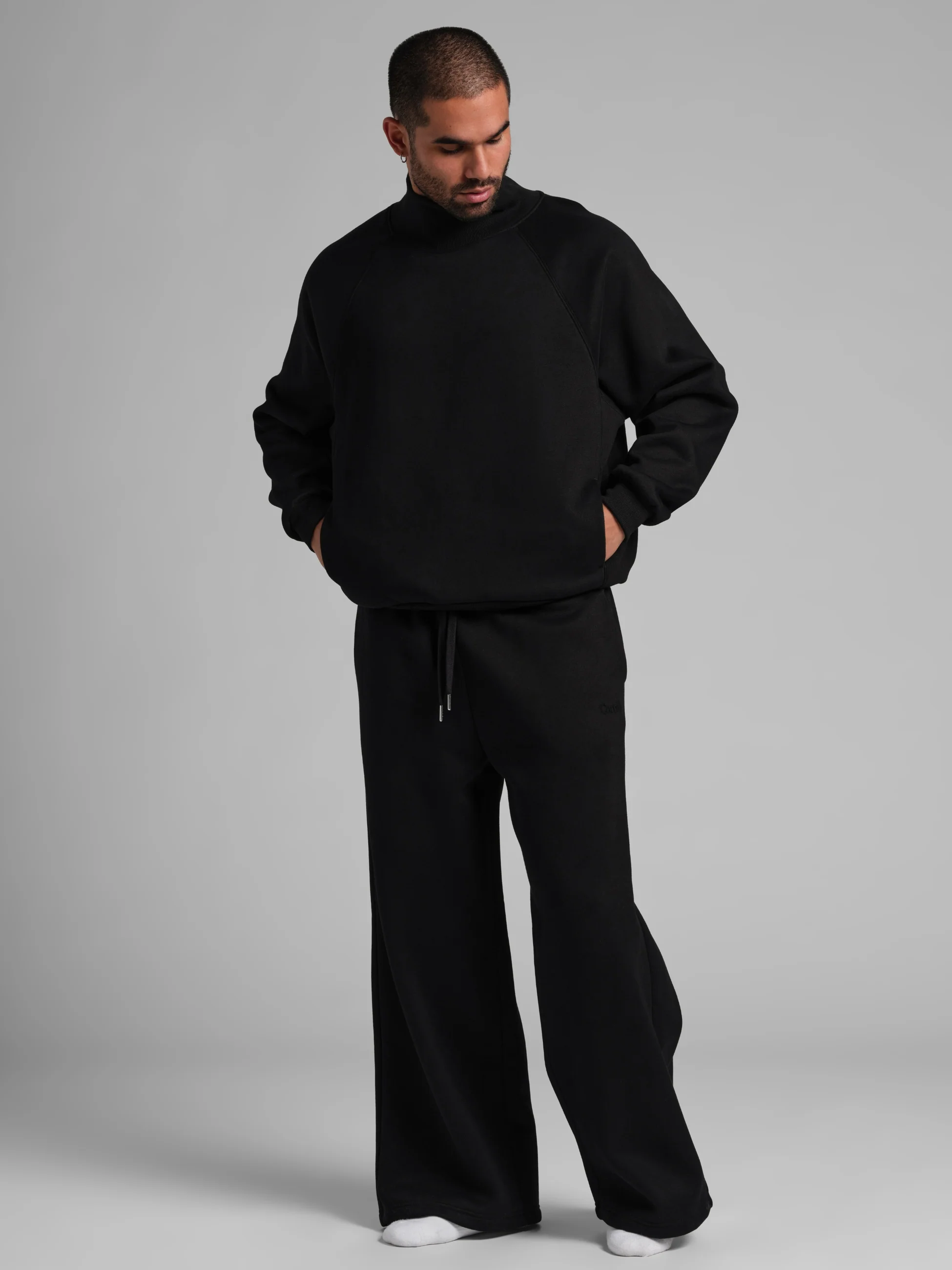 Basic Wide Leg Sweatpants - Image 36