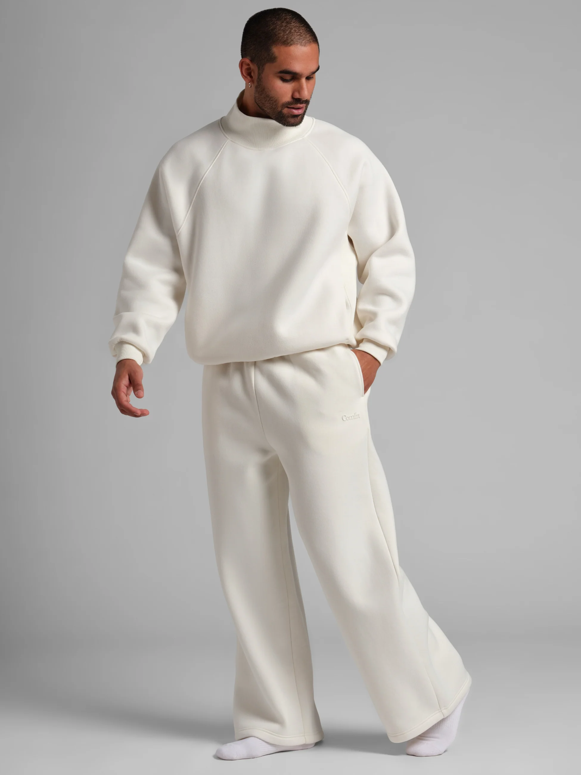 Basic Wide Leg Sweatpants - Image 44