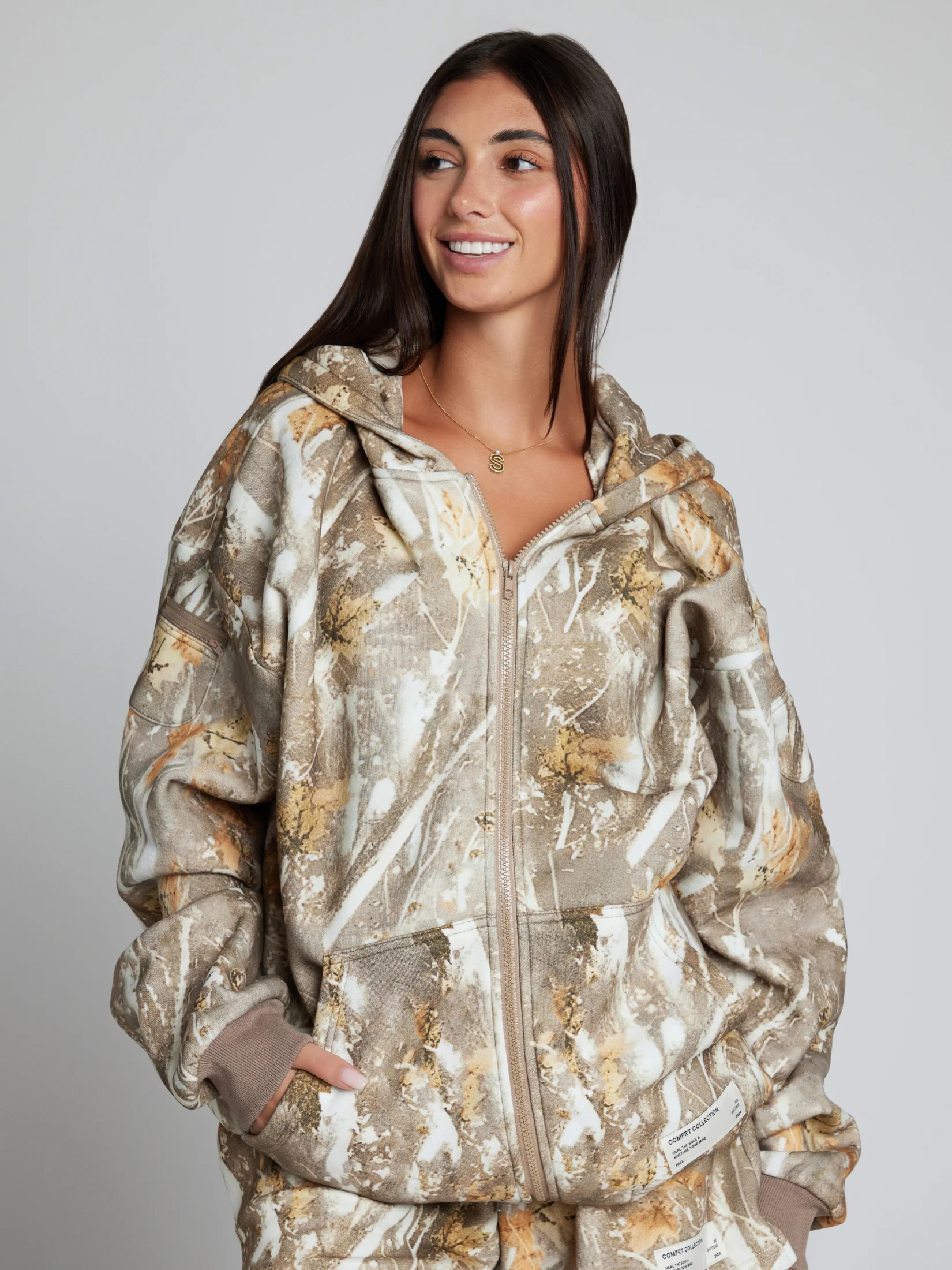 Camo Zip Hoodie - Image 8