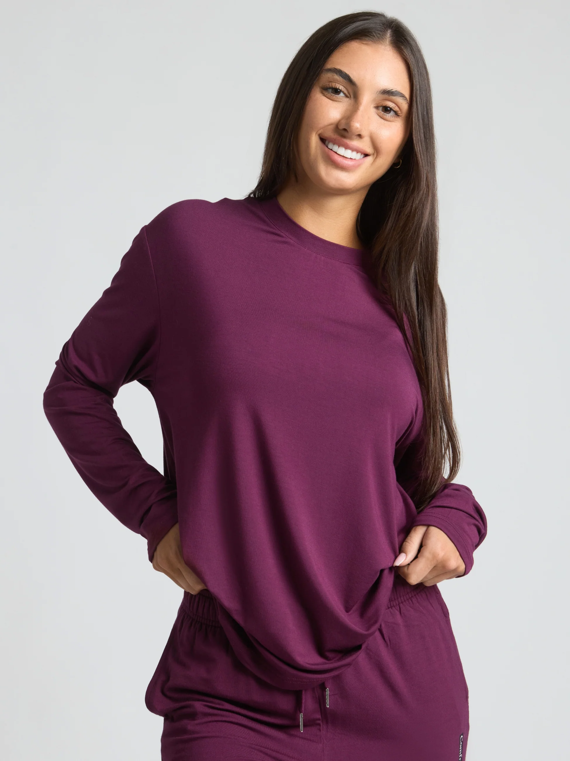 Cloud Lounge Long Sleeve Tee - Image 23