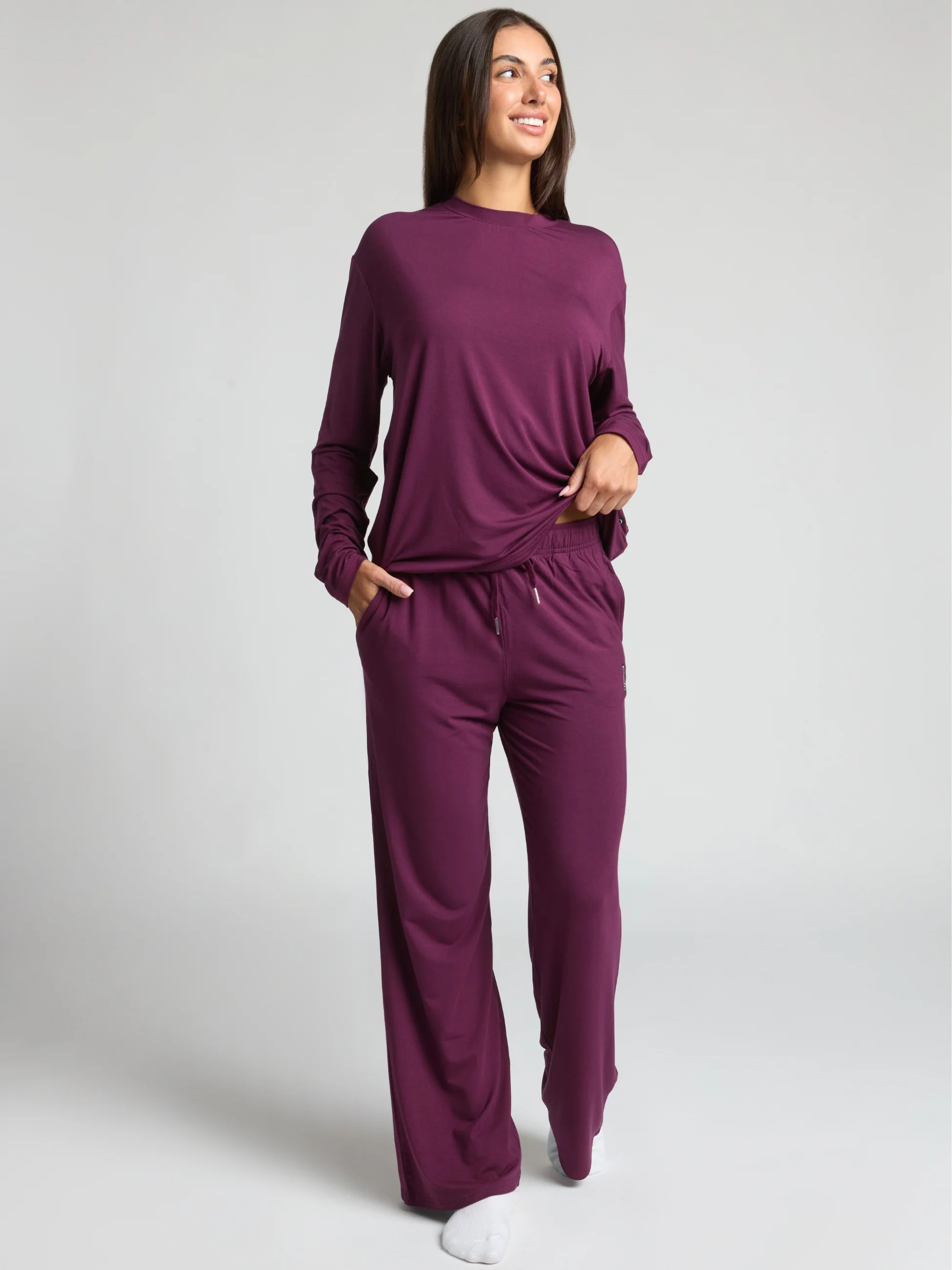 Cloud Lounge Long Sleeve Tee - Image 24