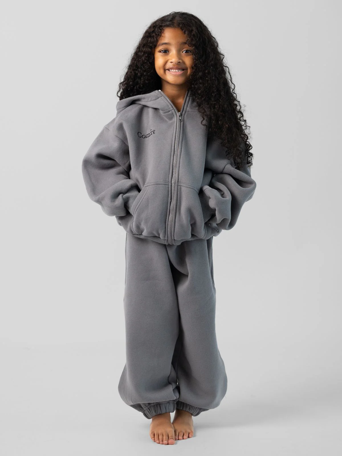 Cloud Zip Kids Hoodie - Image 17