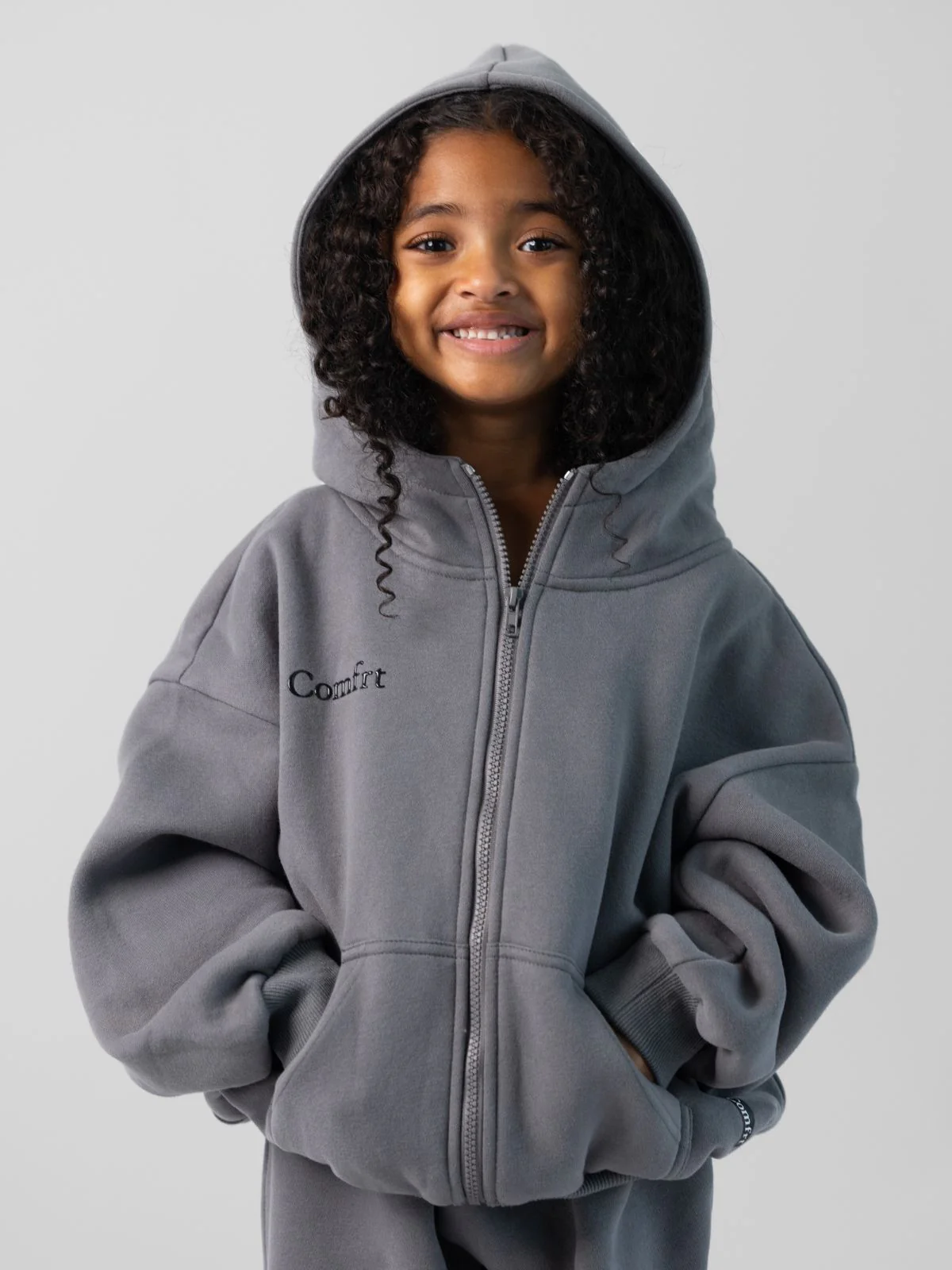 Cloud Zip Kids Hoodie - Image 20