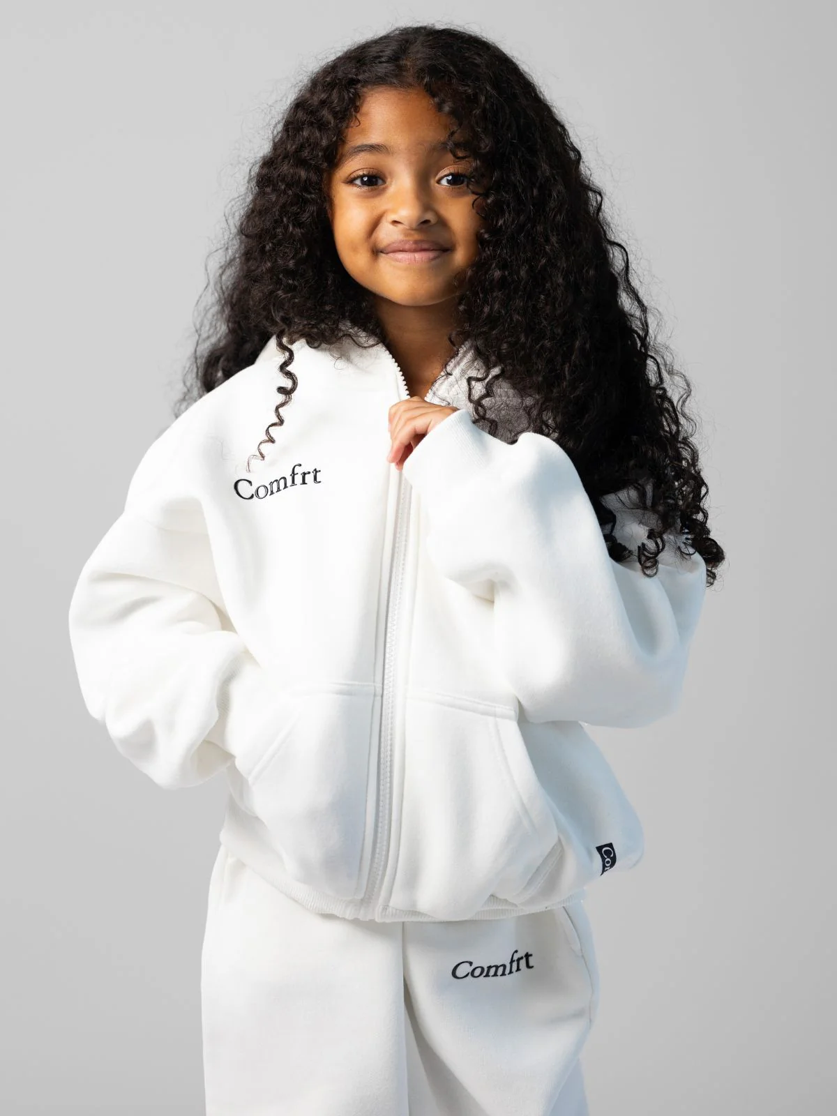 Cloud Zip Kids Hoodie - Image 6