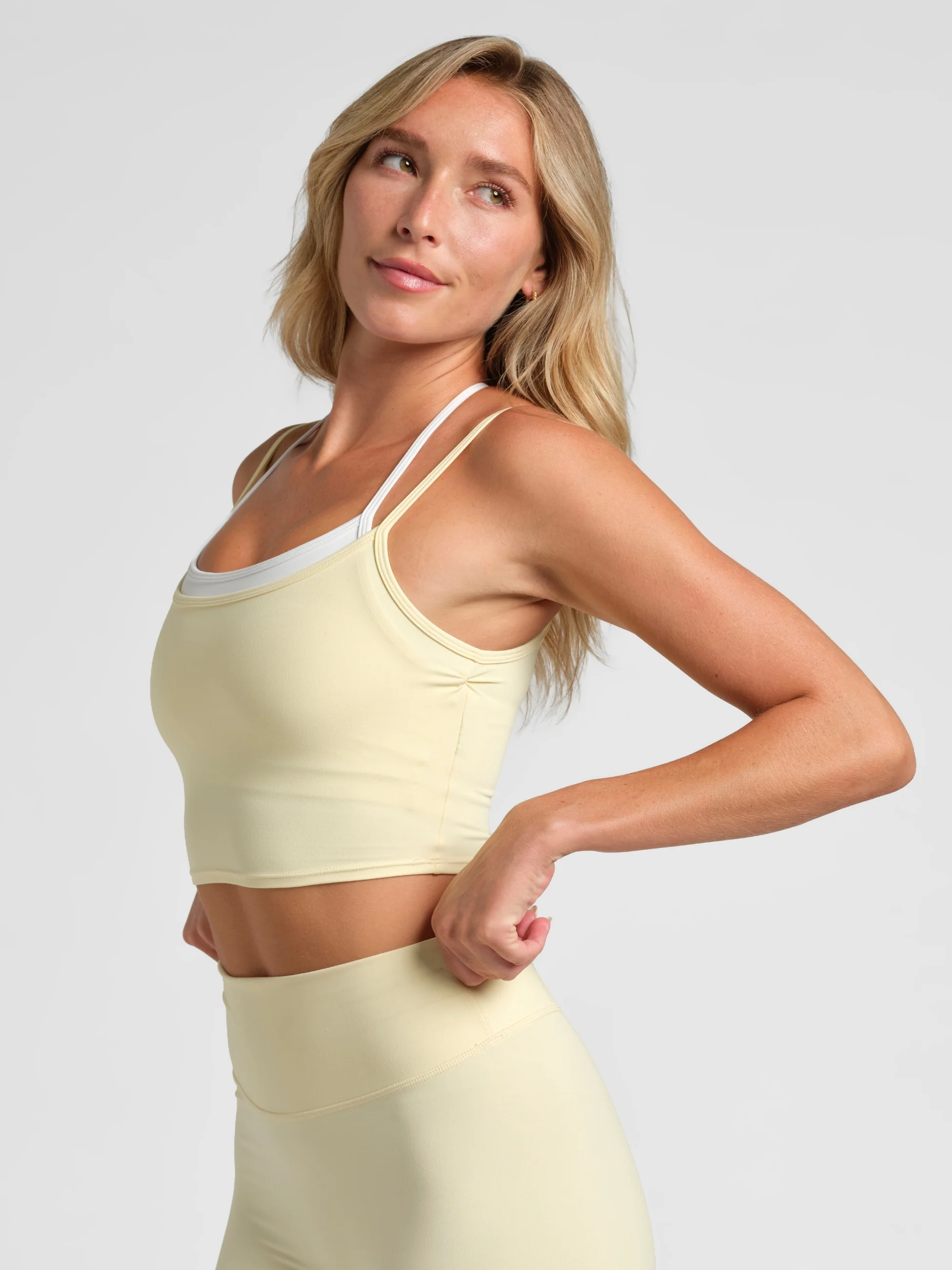 ComfrtCore™ Double Layer Crop Tank - Image 59