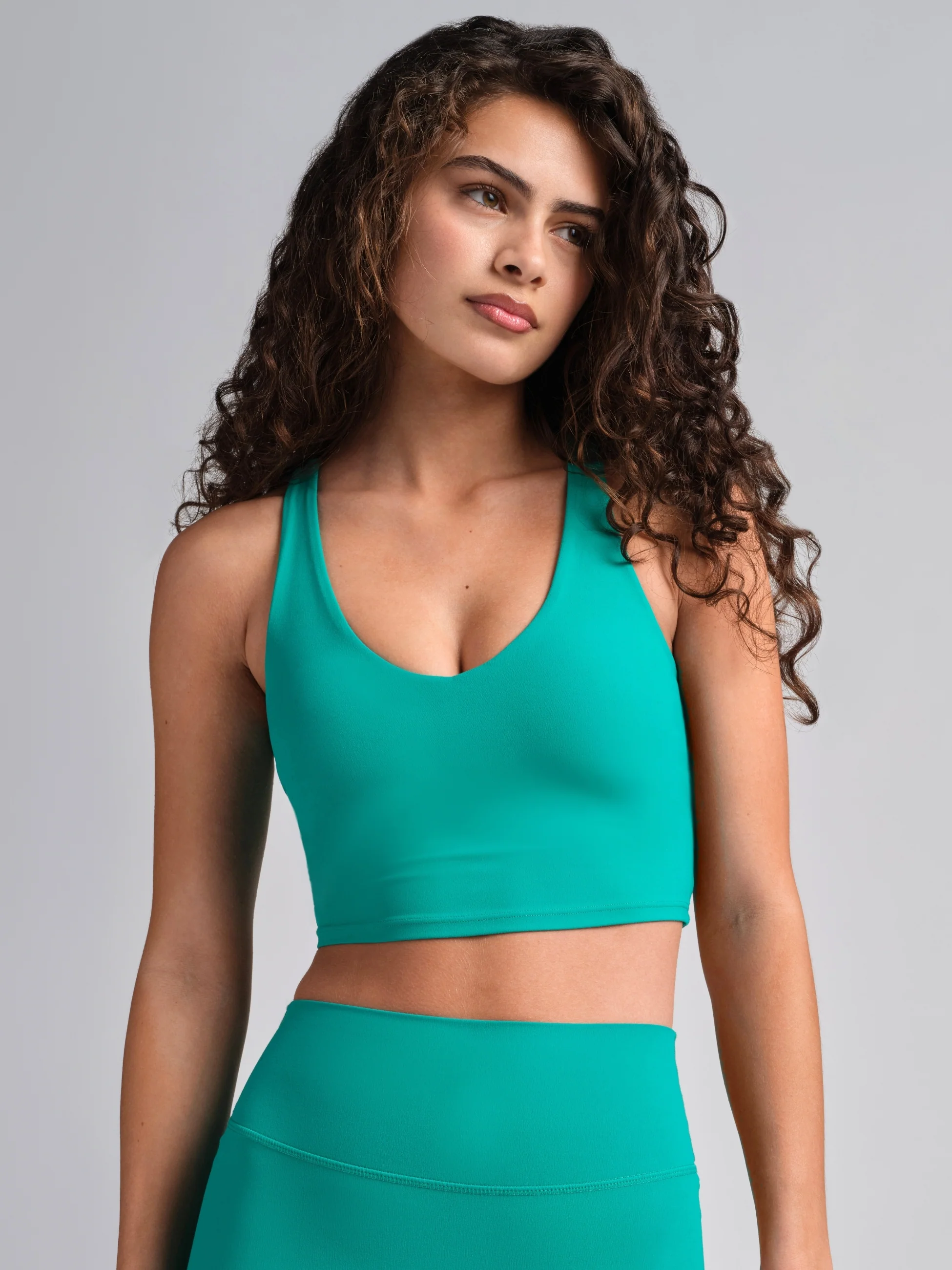 ComfrtCore™ V-Neck Crop Tank - Image 14