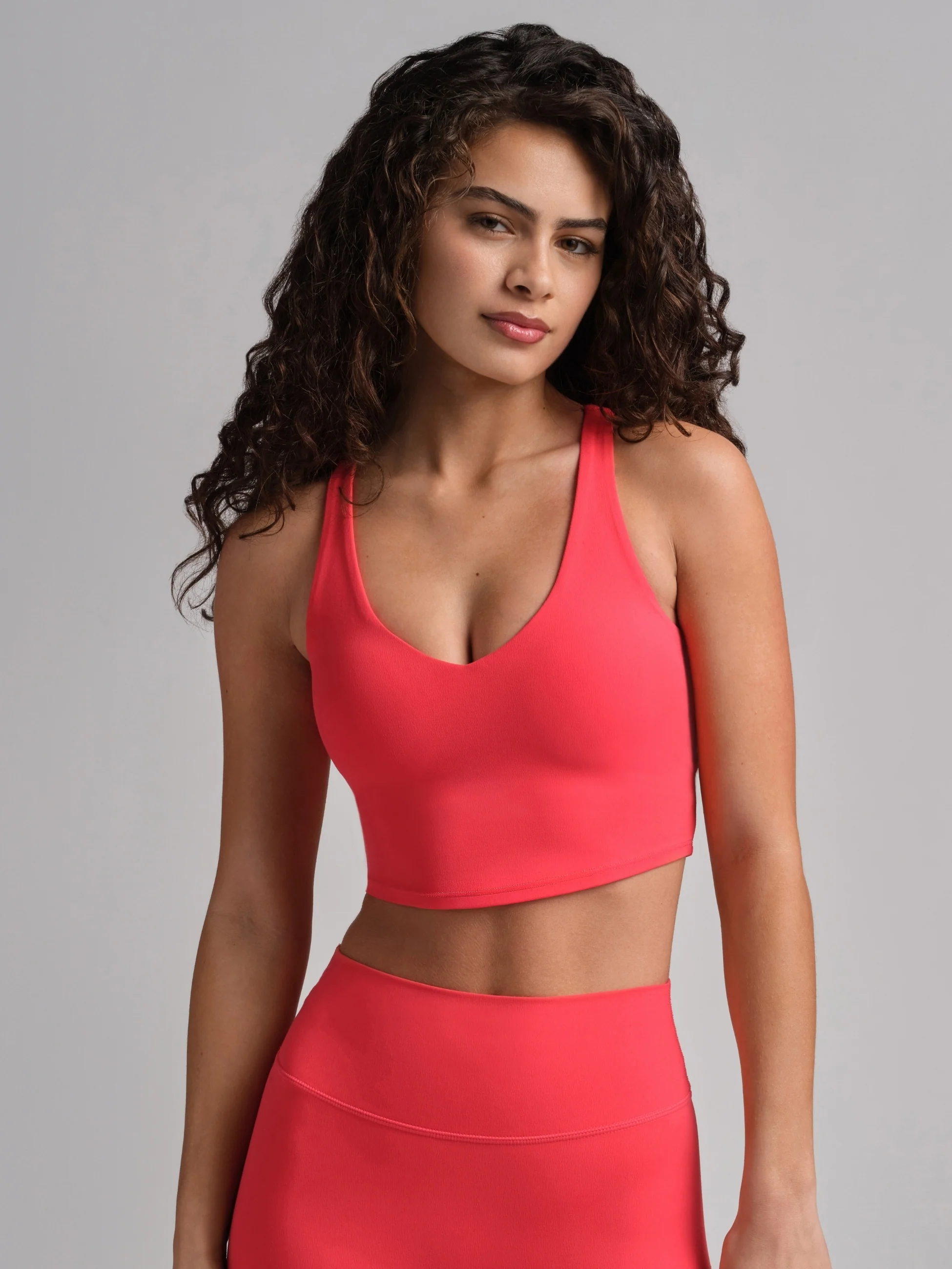 ComfrtCore™ V-Neck Crop Tank - Image 20