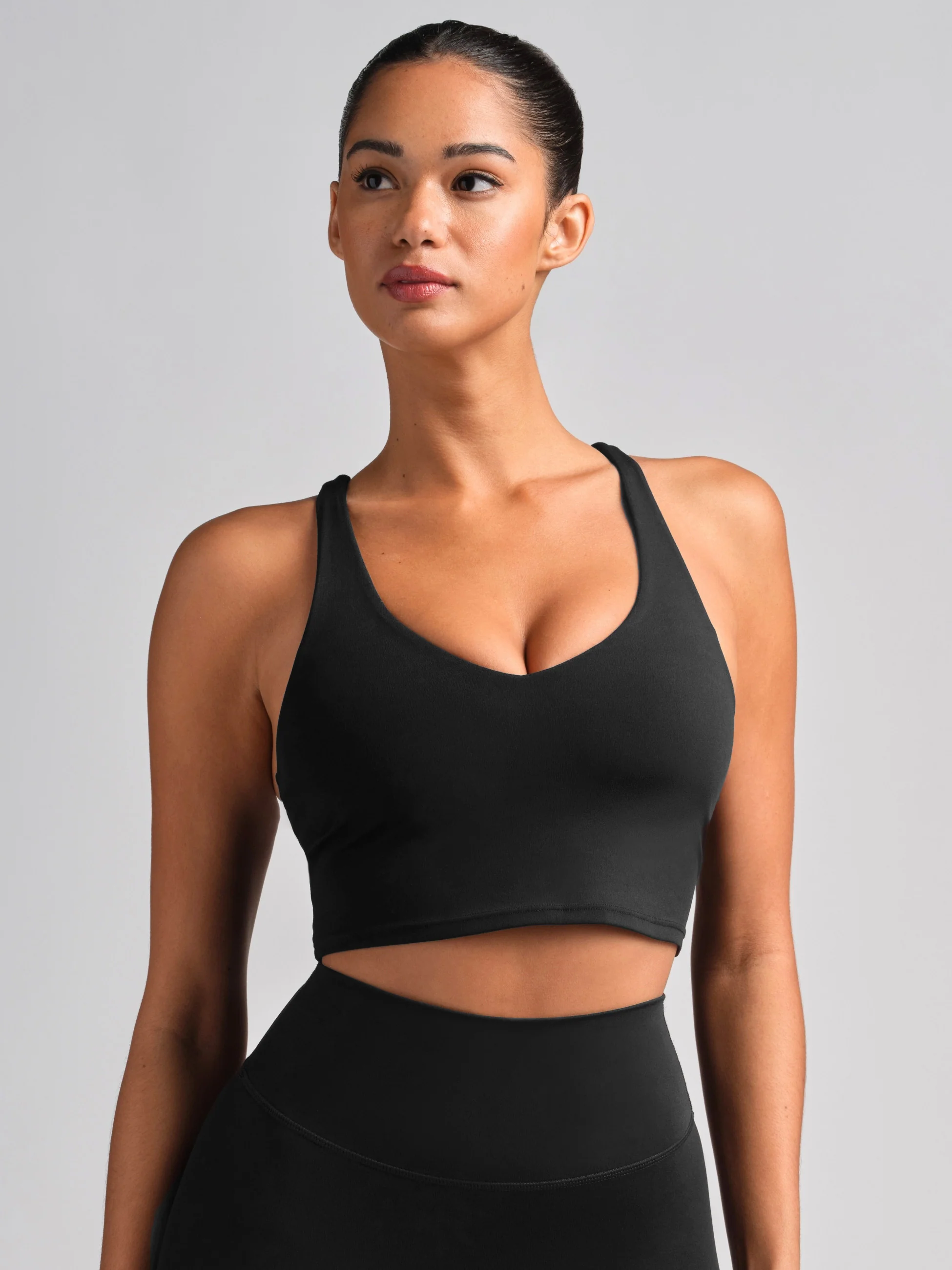 ComfrtCore™ V-Neck Crop Tank - Image 39