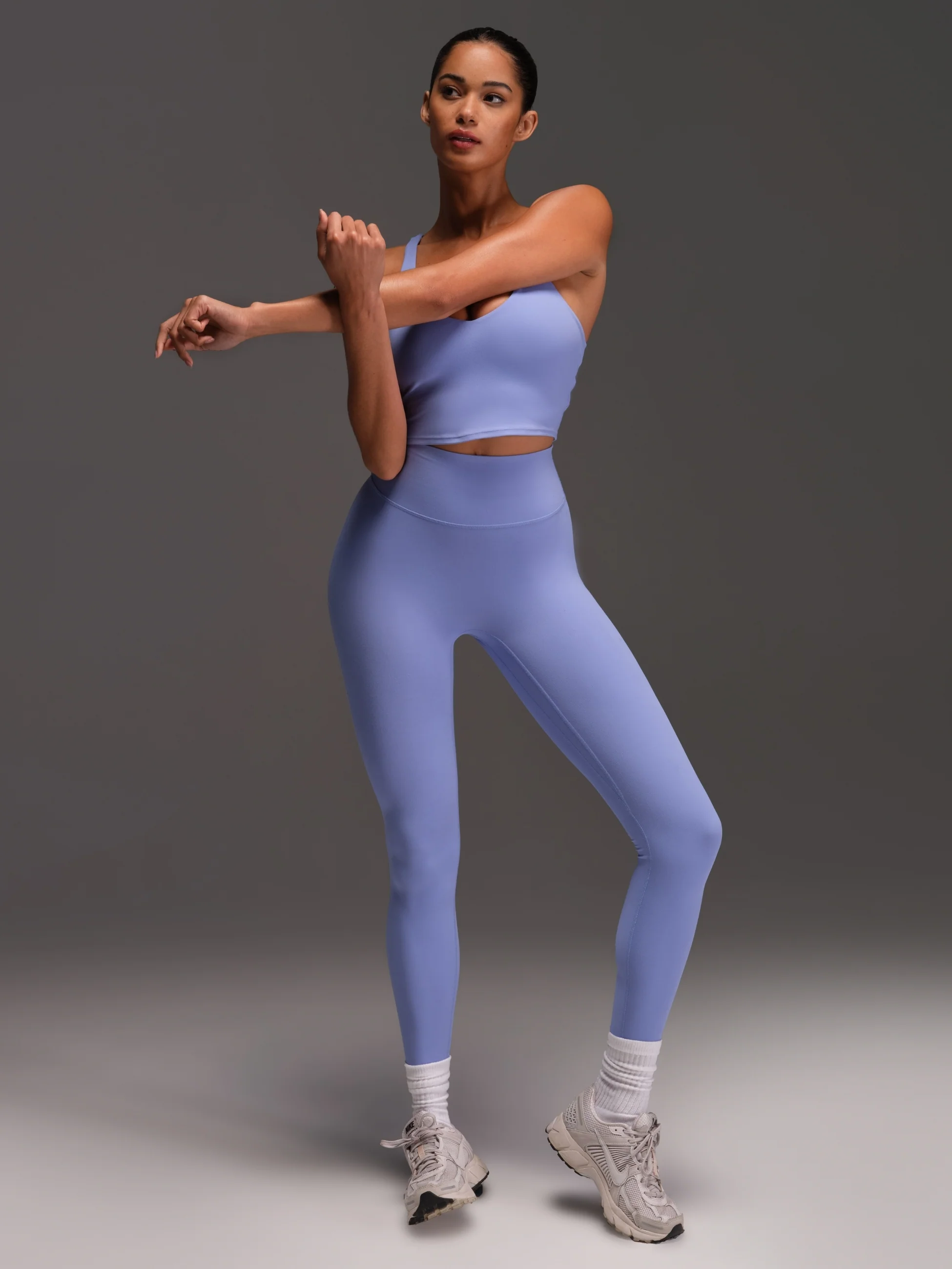 ComfrtCore™ V-Neck Crop Tank - Image 5