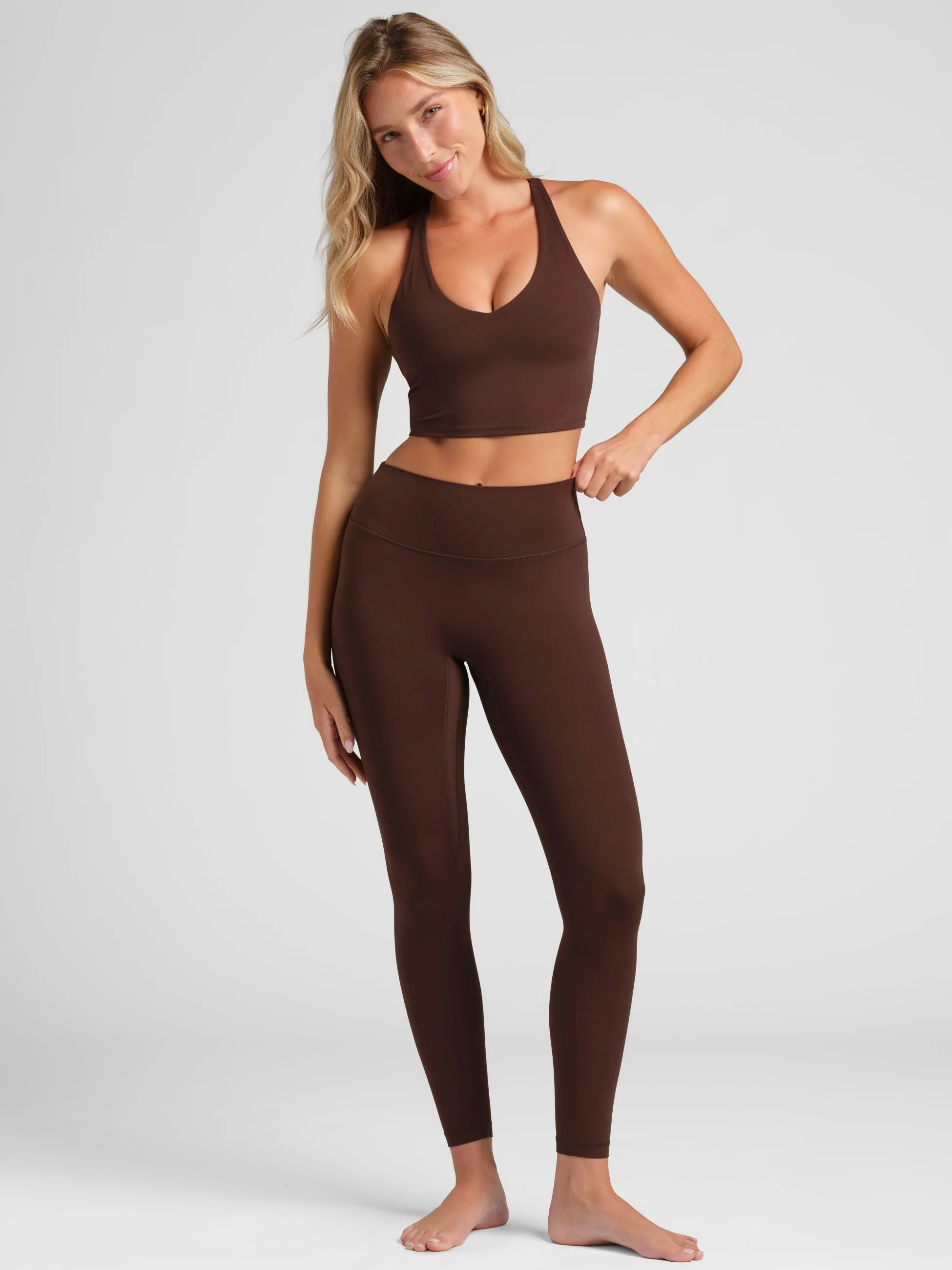 ComfrtCore™ V-Neck Crop Tank - Image 71