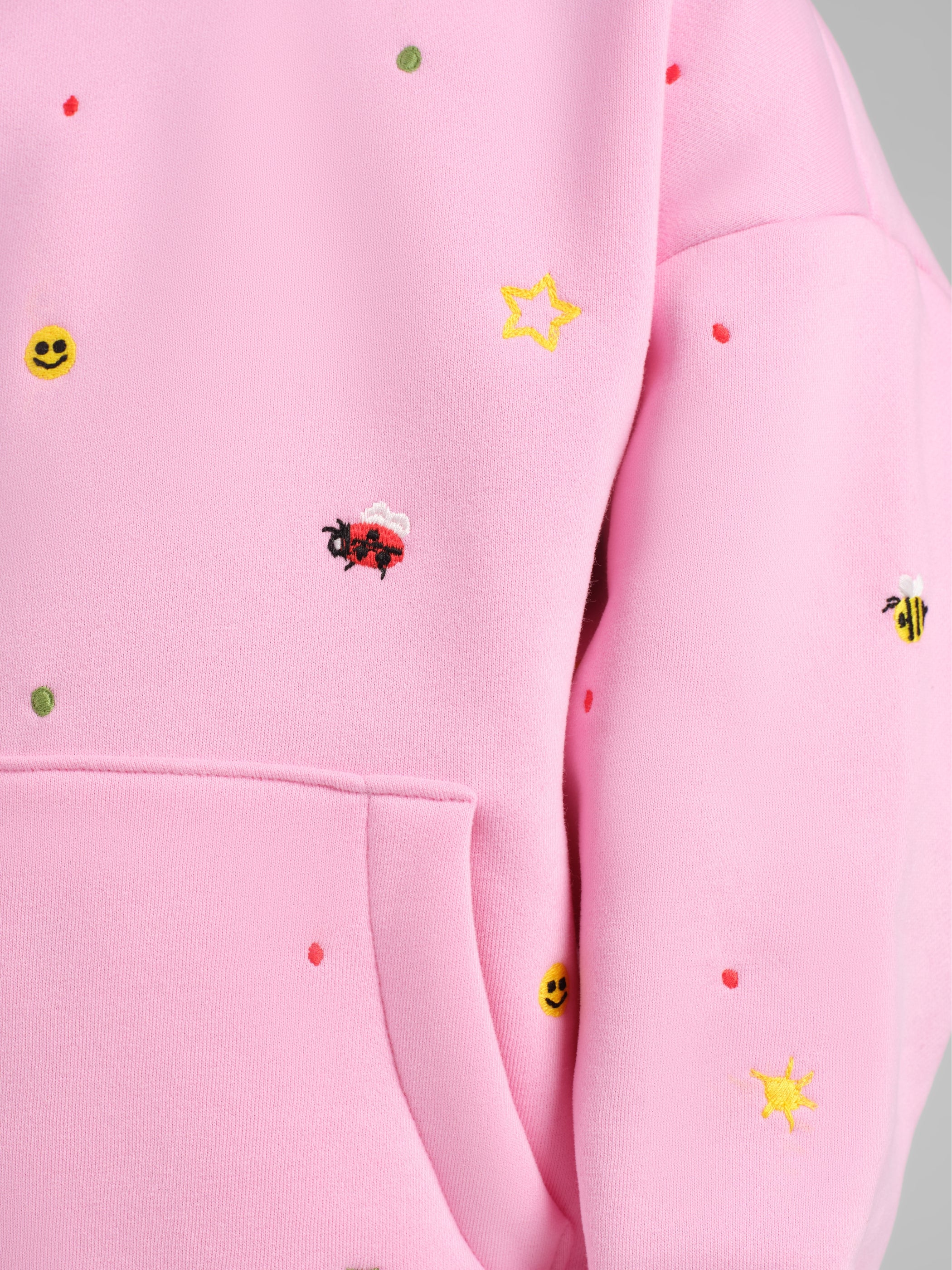 Varsity Kids Allover Embroidered Hoodie - Image 5