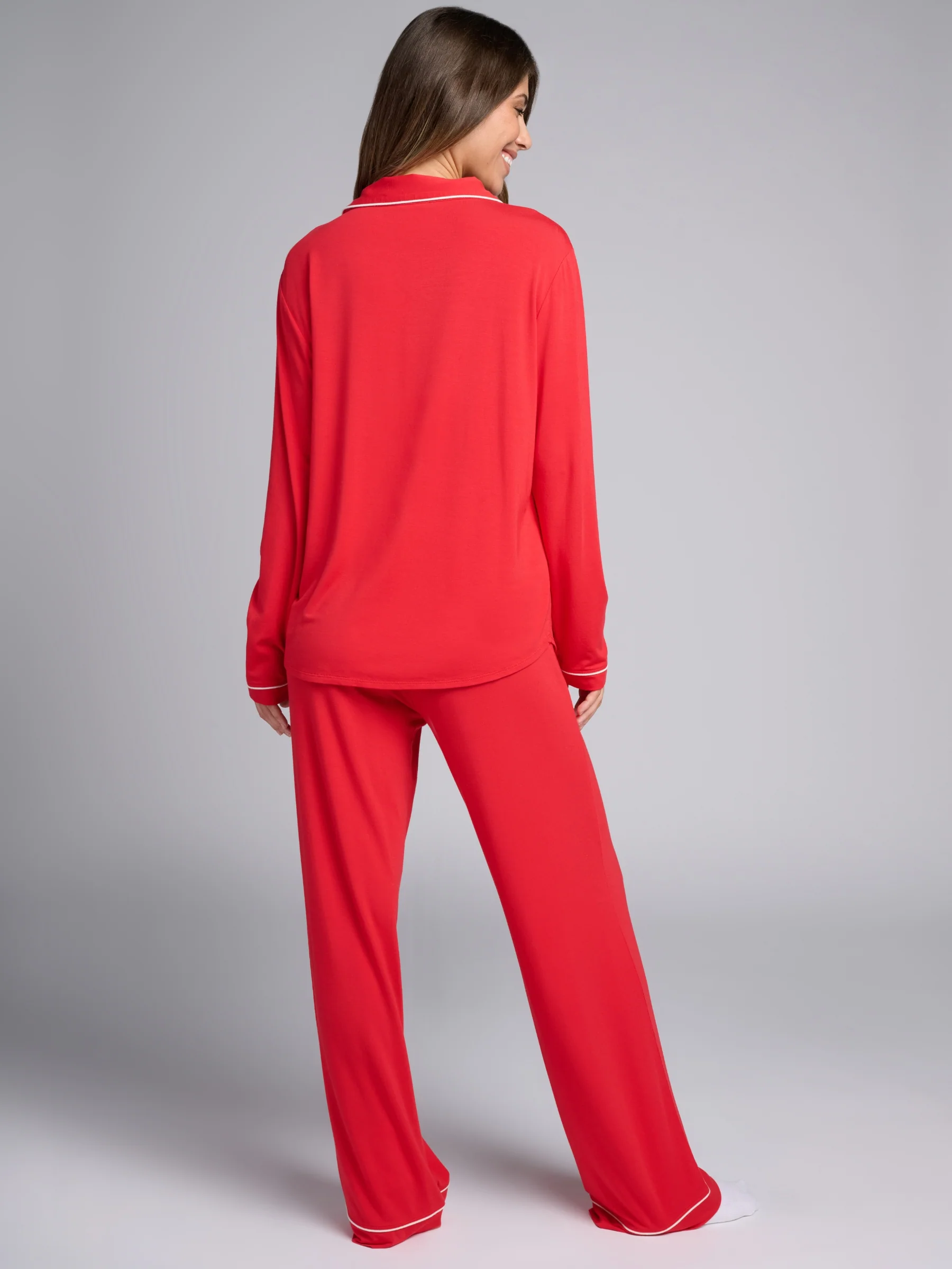 Luna Lounge Long Sleeve Pant PJ Set - Image 33