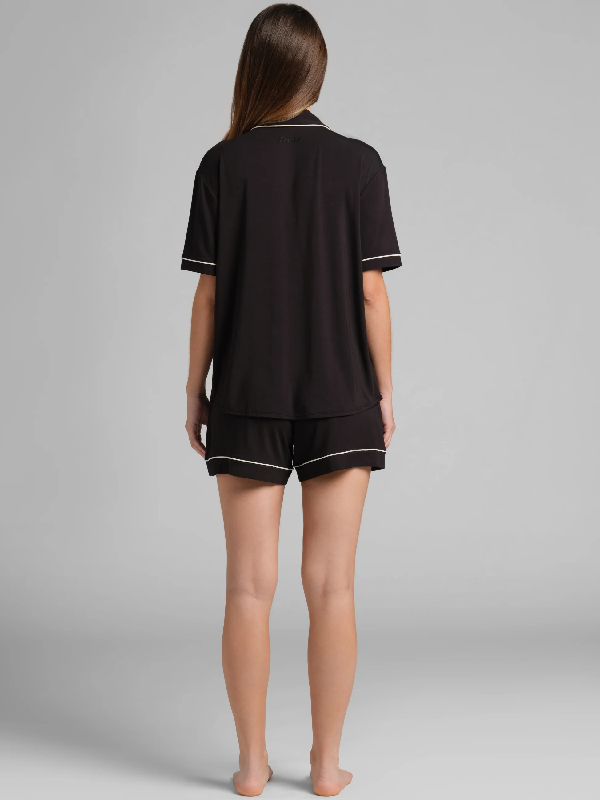 Luna Lounge Short Sleeve Short PJ Set - Image 4