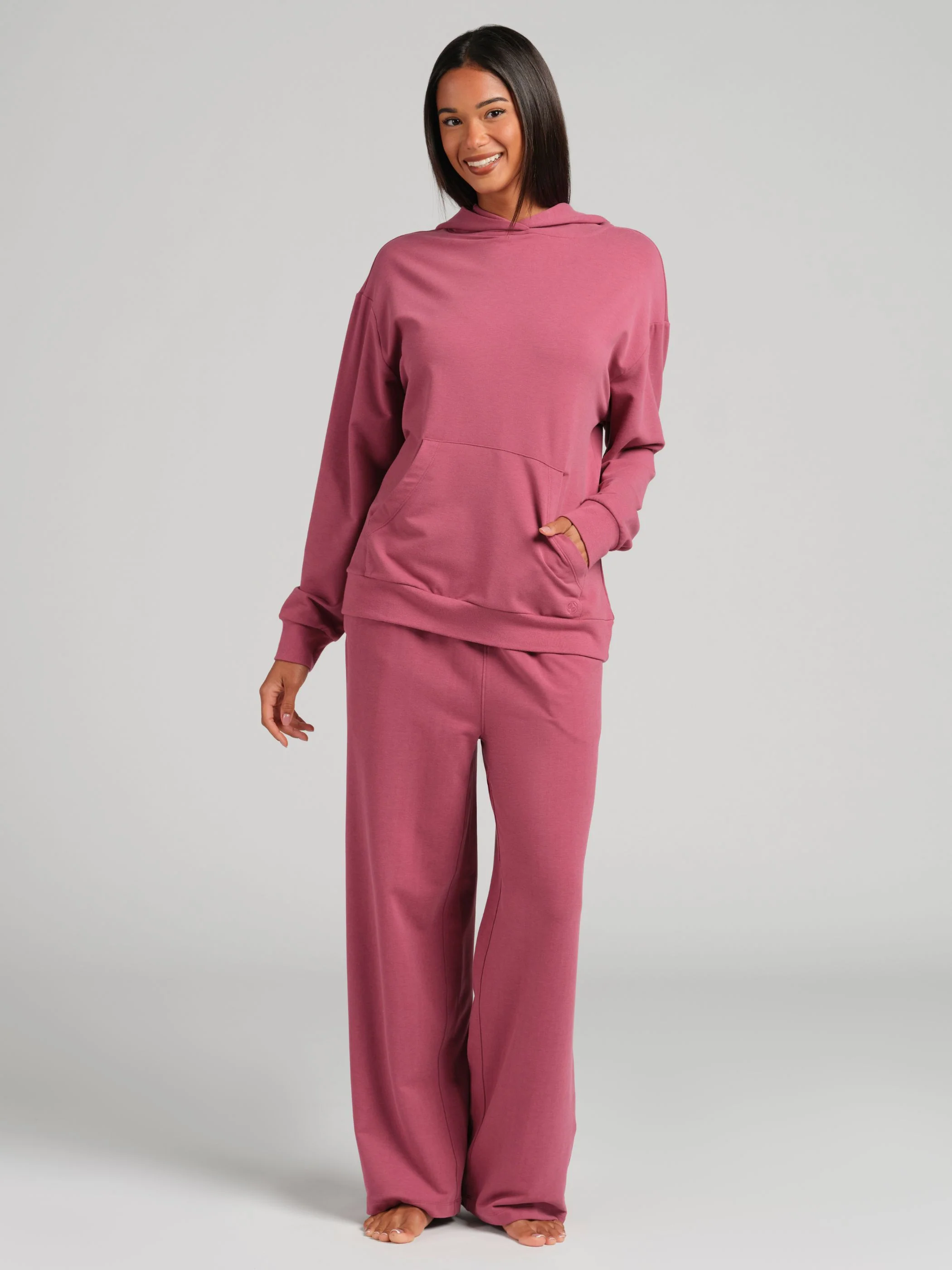 Luxe Terry Lightweight Straight Leg Pants - Image 13
