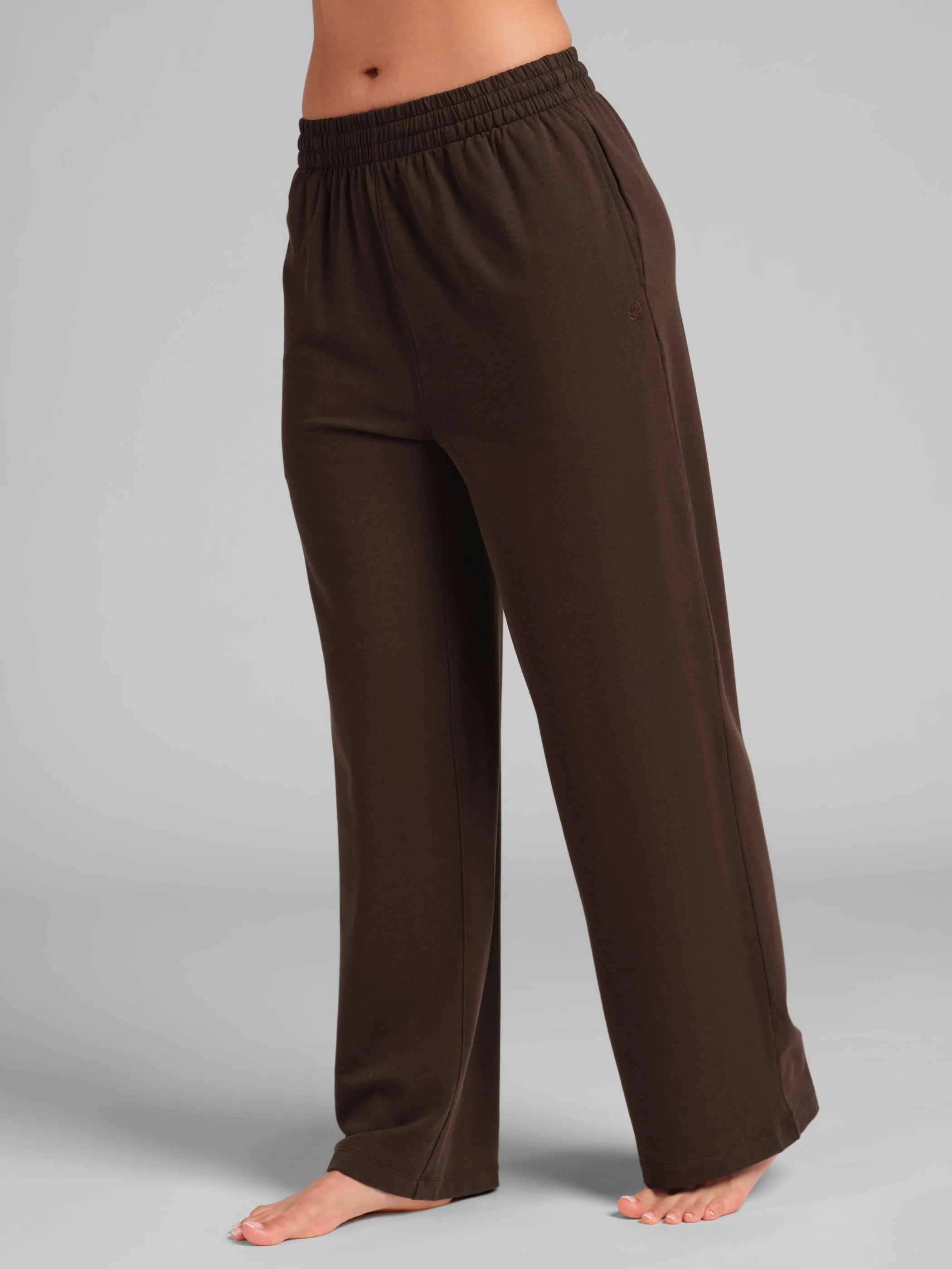 Luxe Terry Lightweight Straight Leg Pants - Image 3