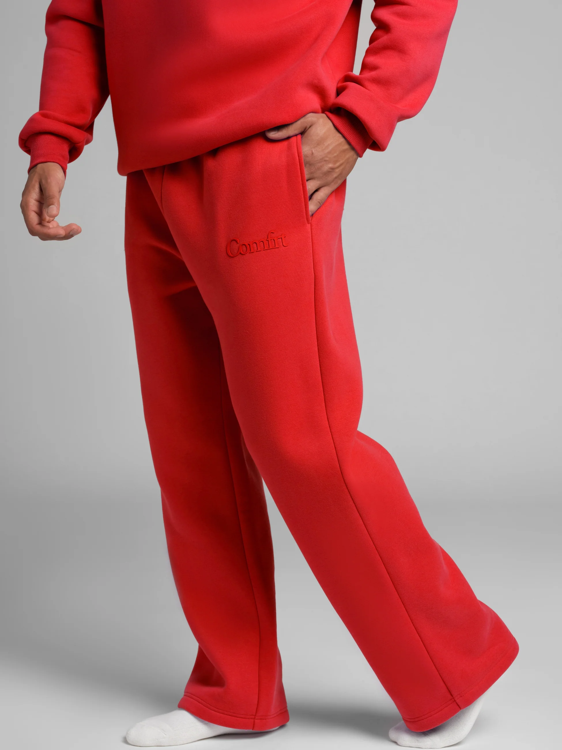 Minimalist Straight Leg Sweatpants - Image 116