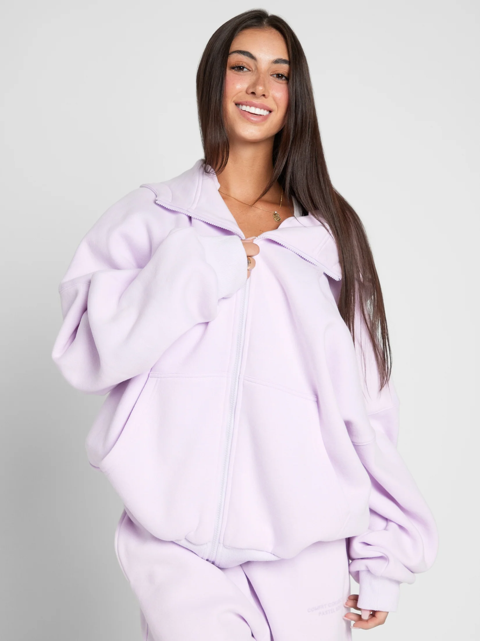 Pastel Zip Hoodie - Image 61