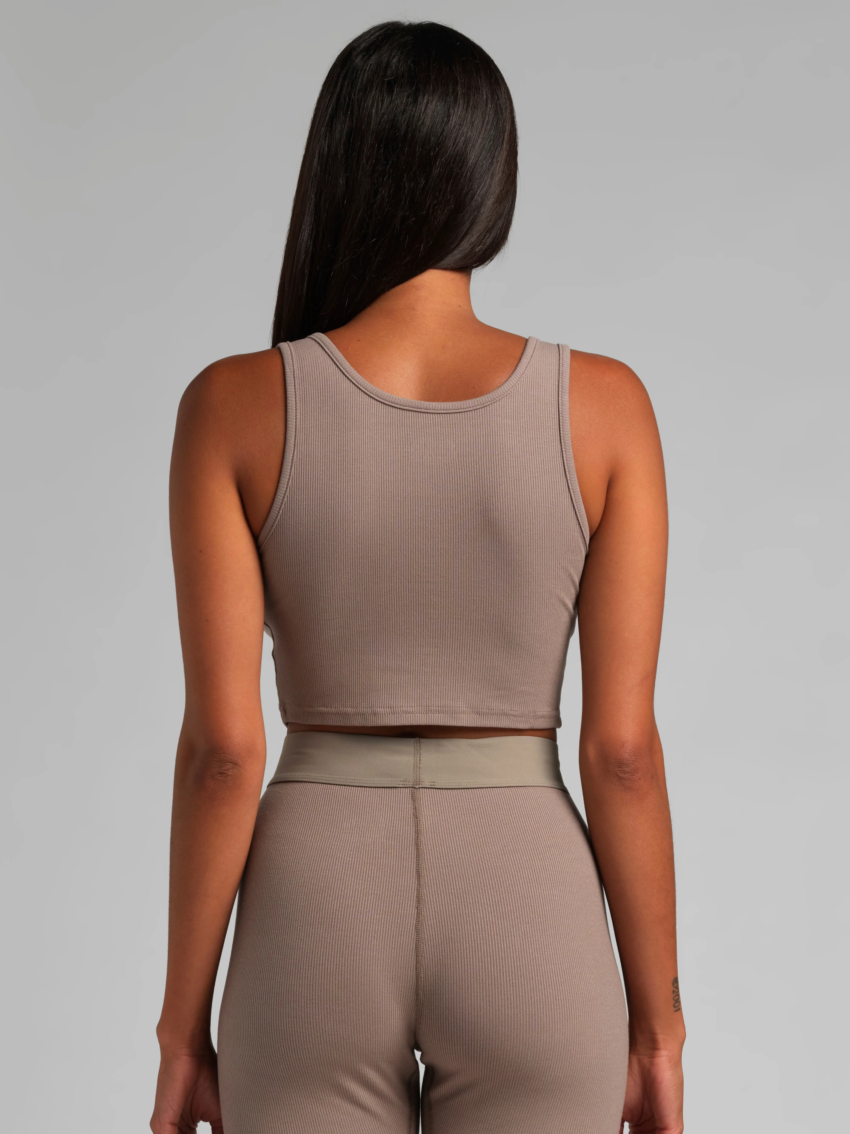 Rib Contour Crop Tank - Image 116