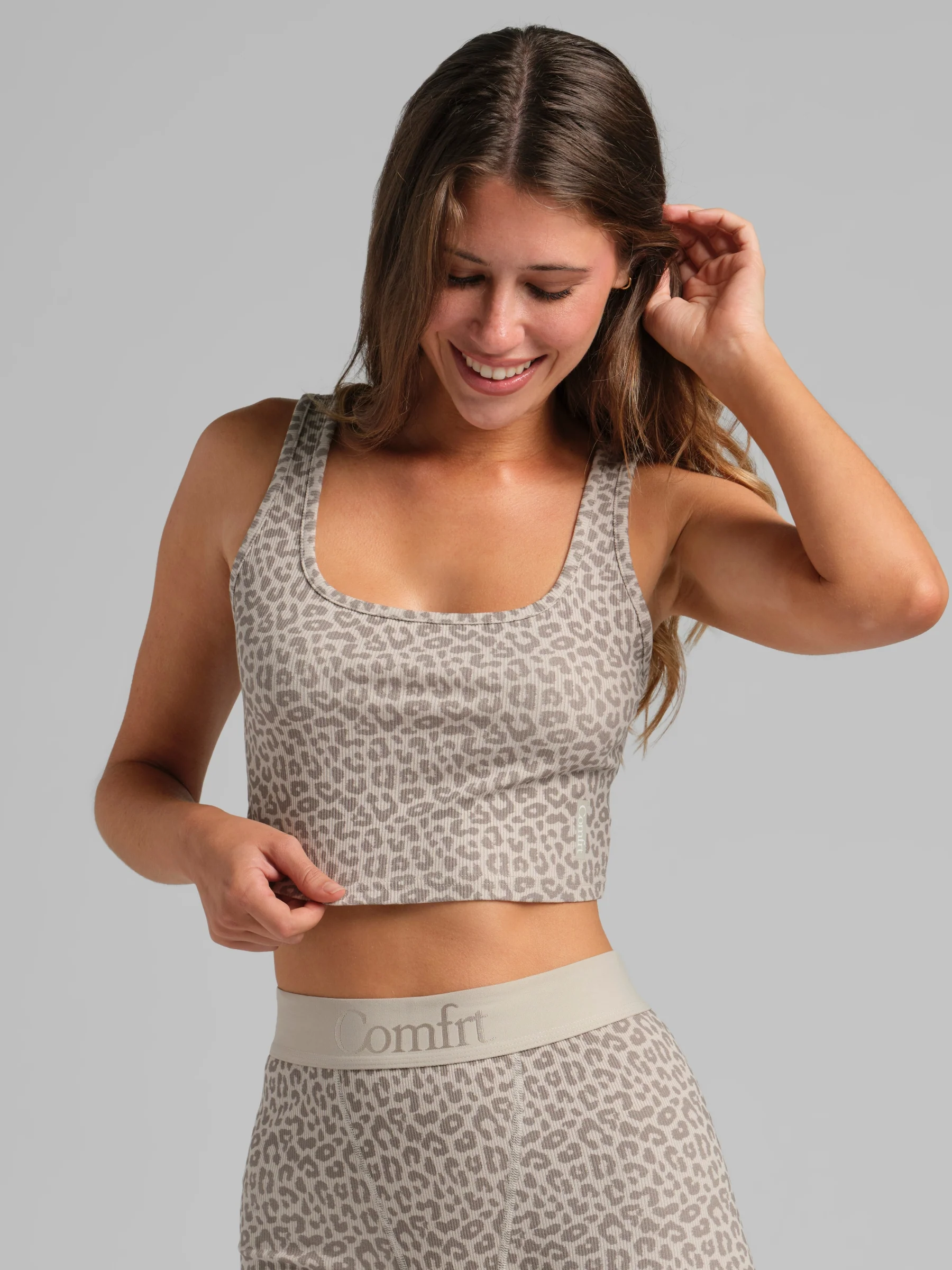 Rib Contour Crop Tank - Image 118