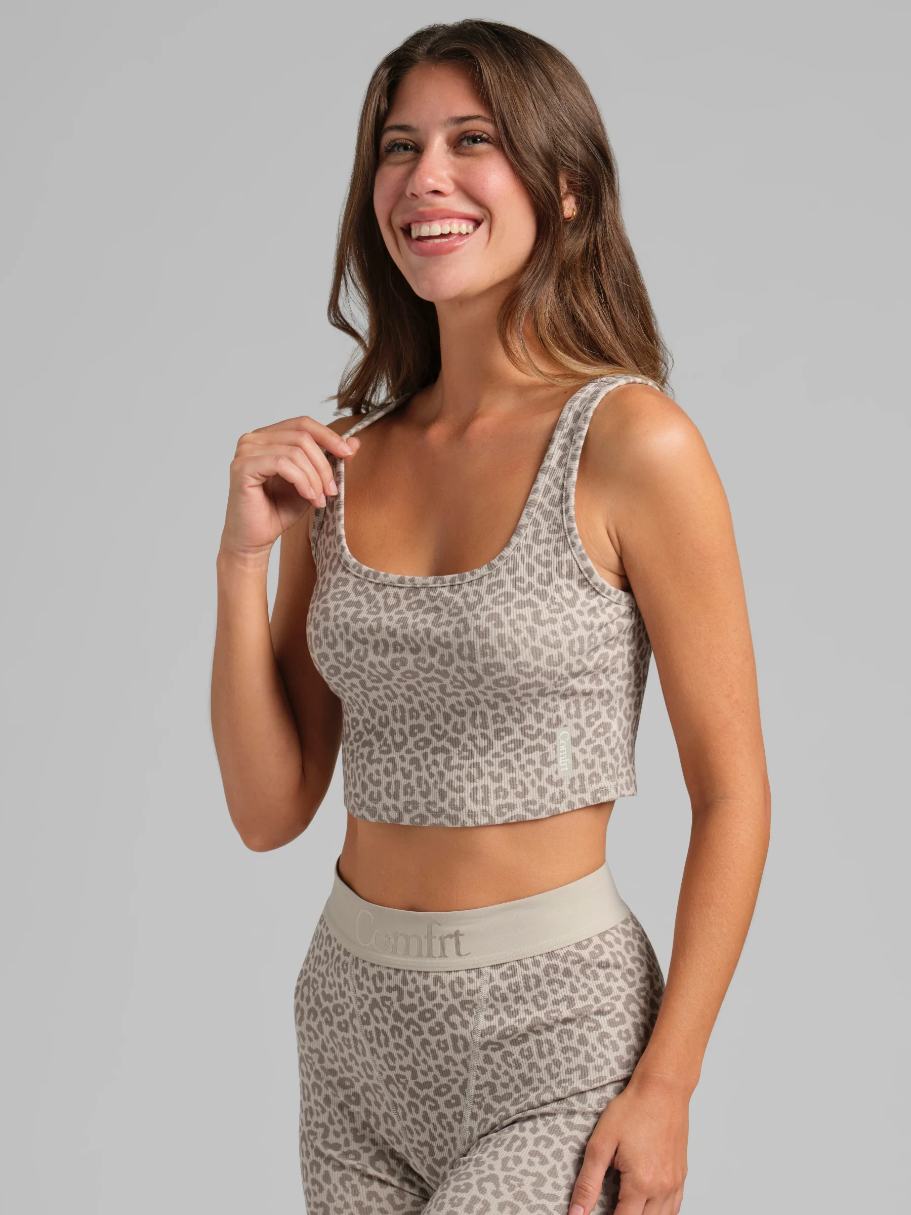 Rib Contour Crop Tank - Image 123