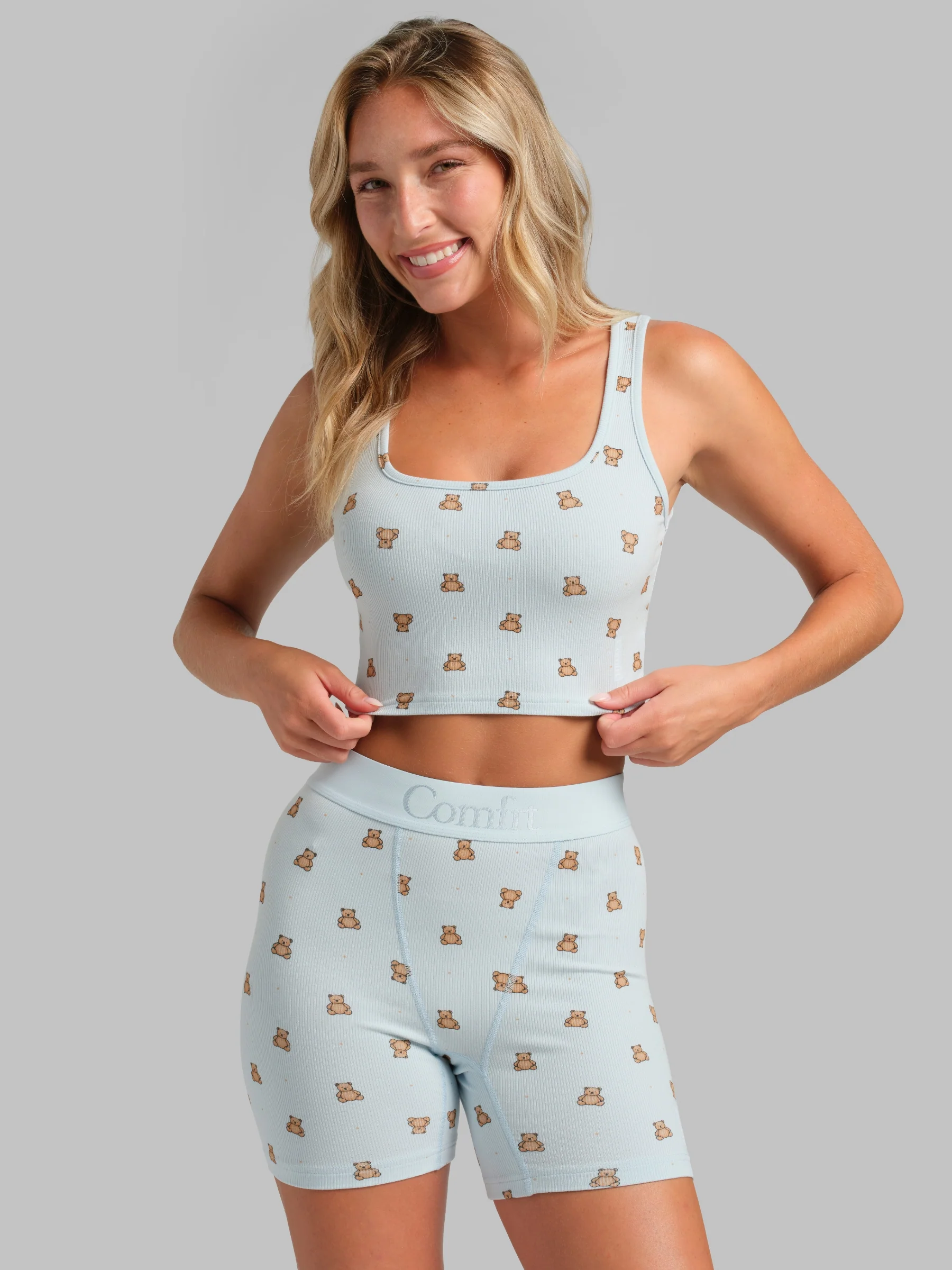 Rib Contour Crop Tank - Image 127