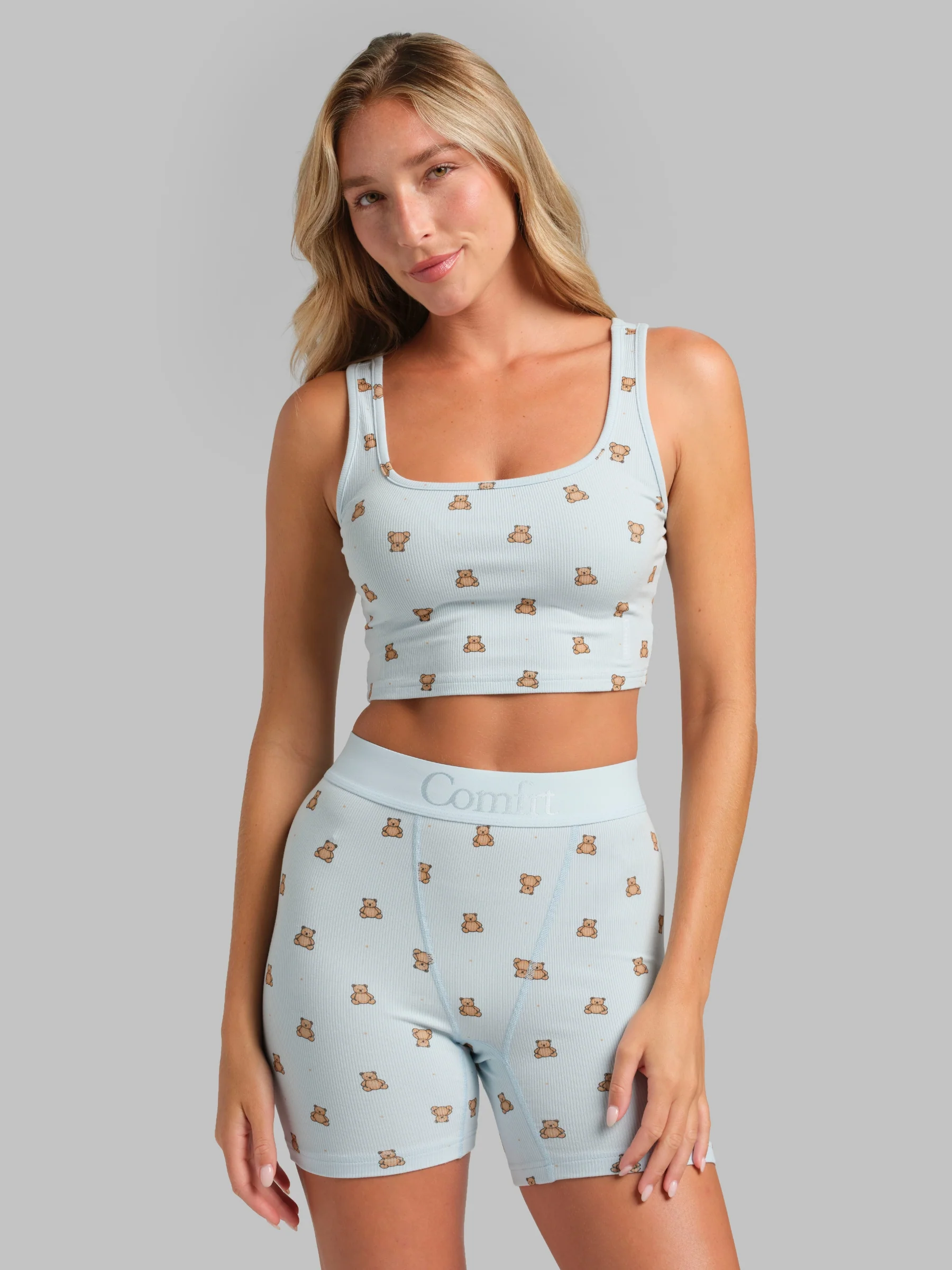Rib Contour Crop Tank - Image 129
