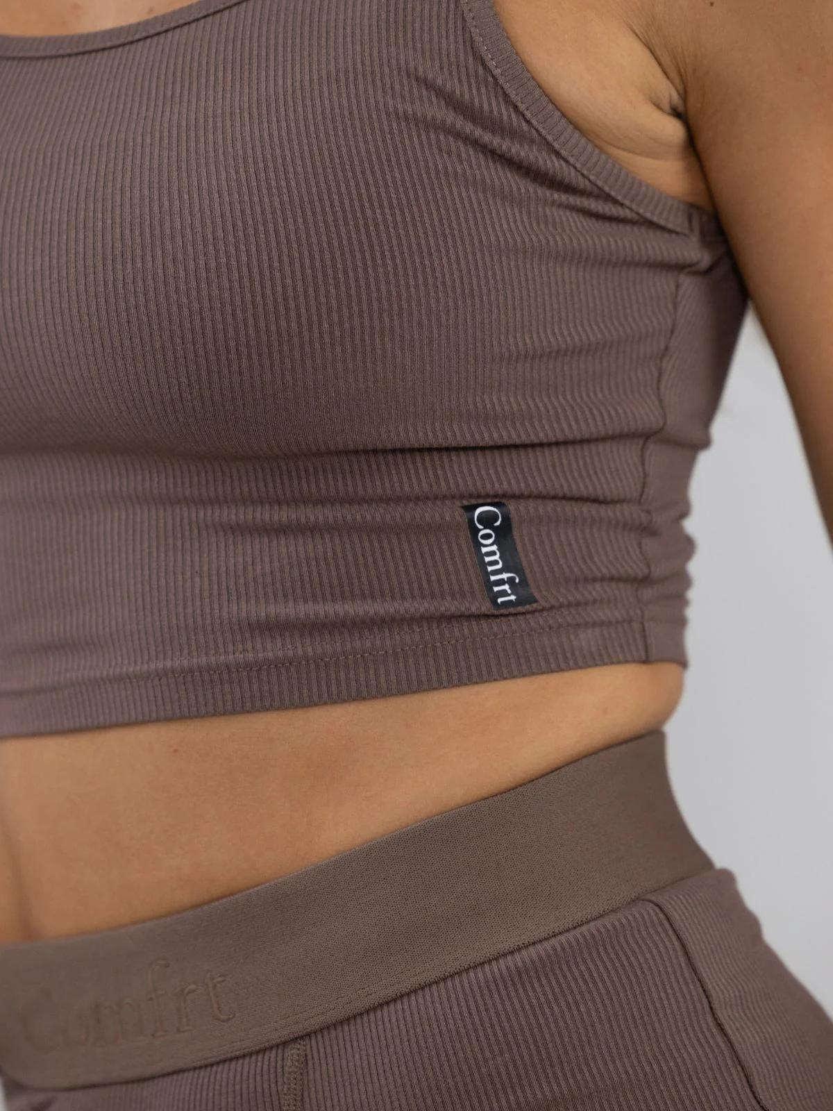 Rib Contour Crop Tank - Image 21