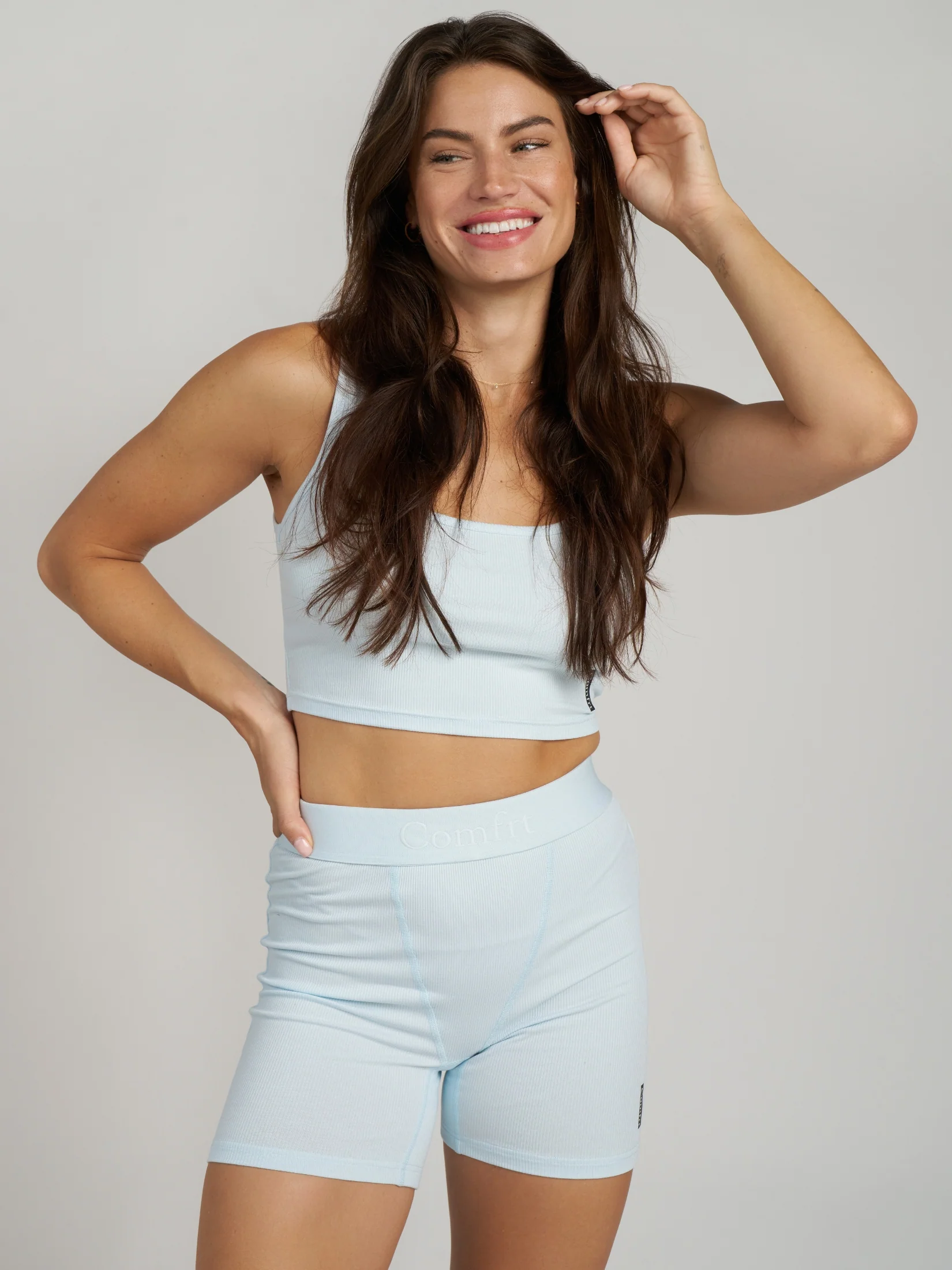 Rib Contour Crop Tank - Image 41