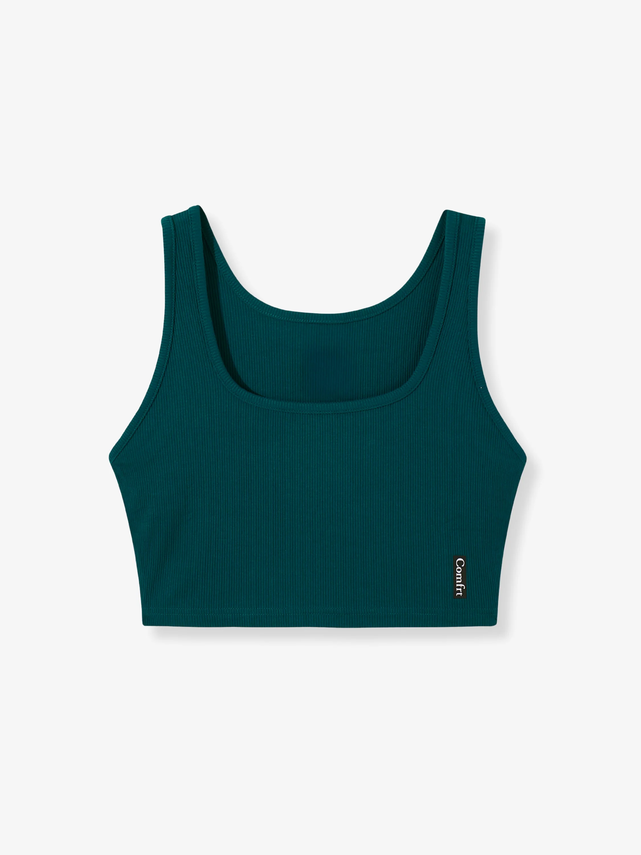 Rib Contour Crop Tank - Image 45