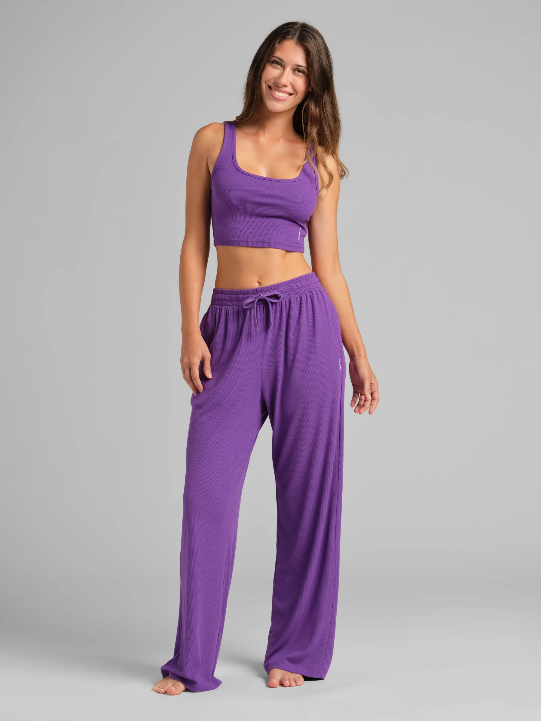 Rib Contour Pants - Image 26