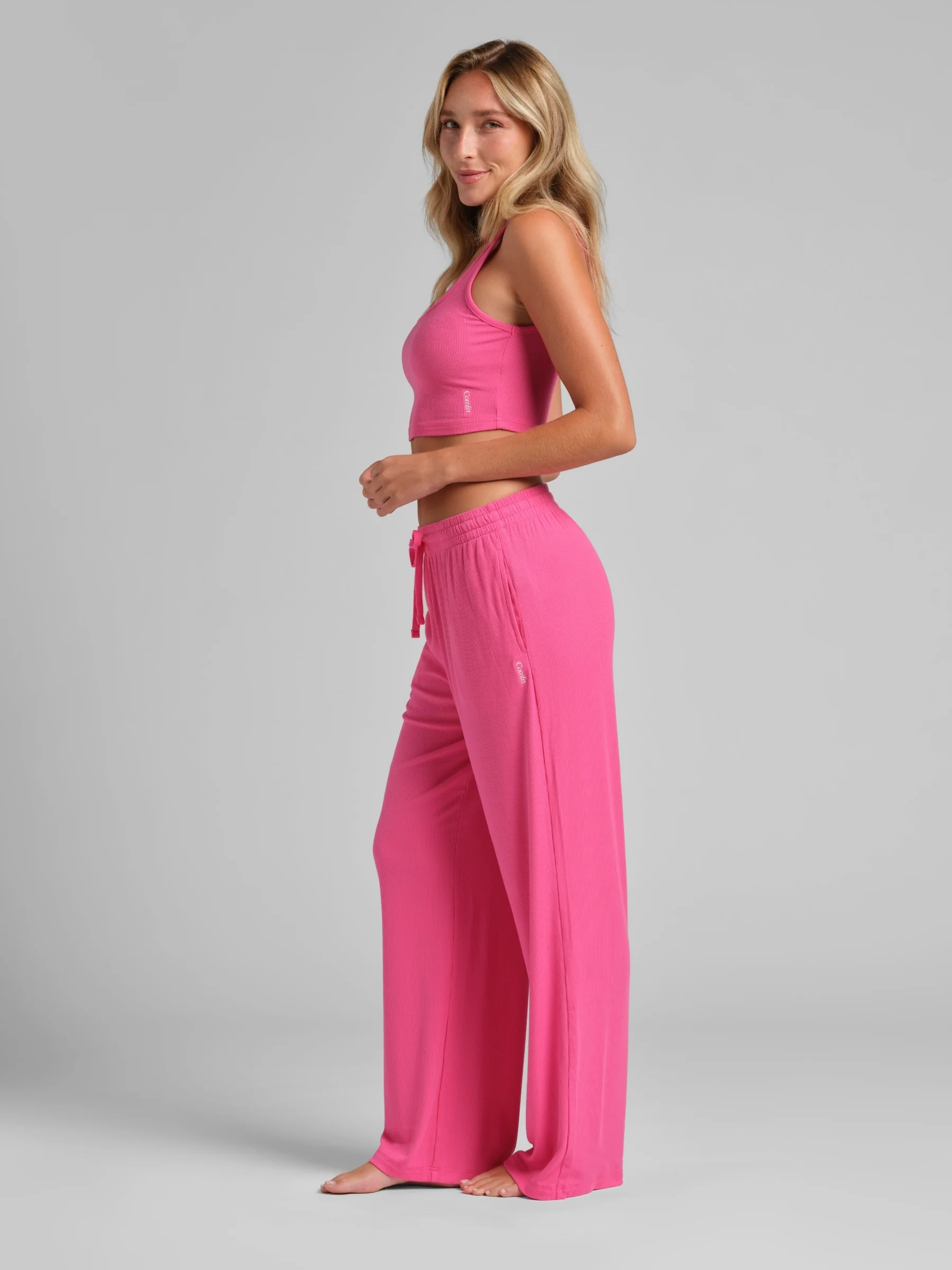Rib Contour Pants - Image 4