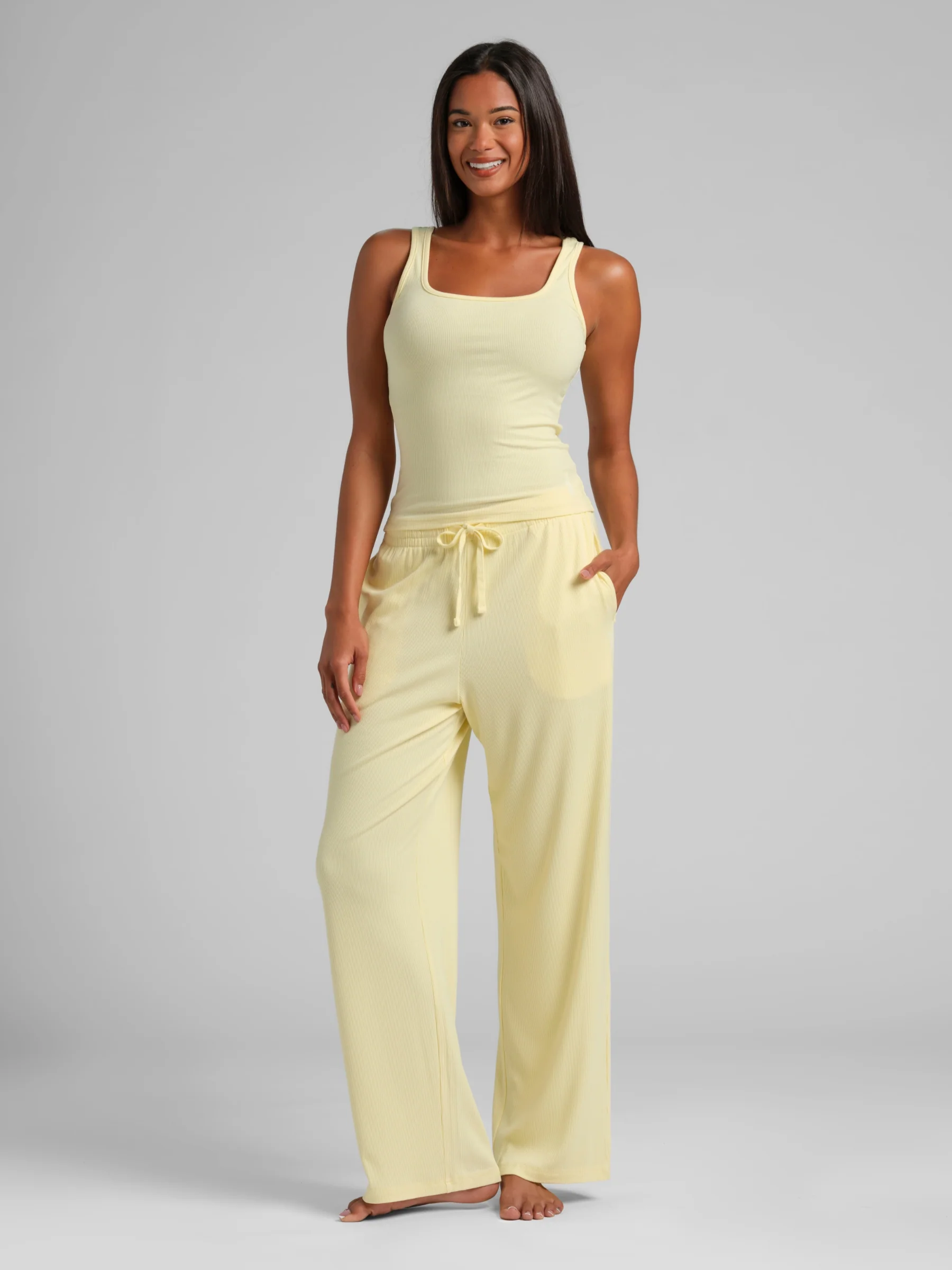Rib Contour Pants - Image 50