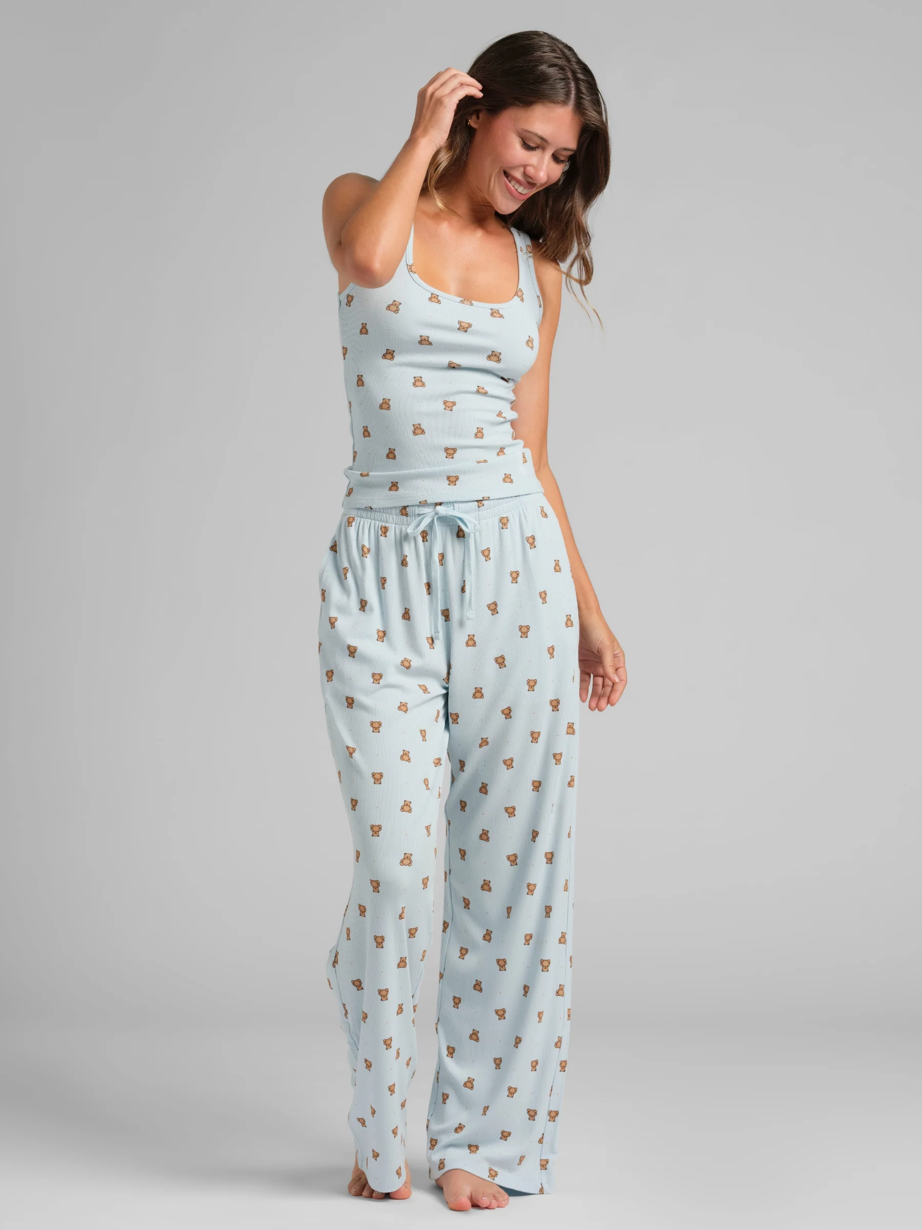 Rib Contour Pants - Image 68