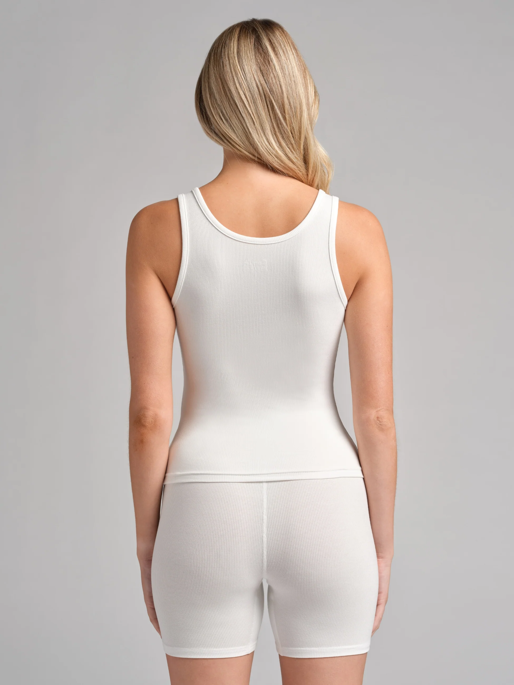 Rib Contour Waist Length Tank - Image 79