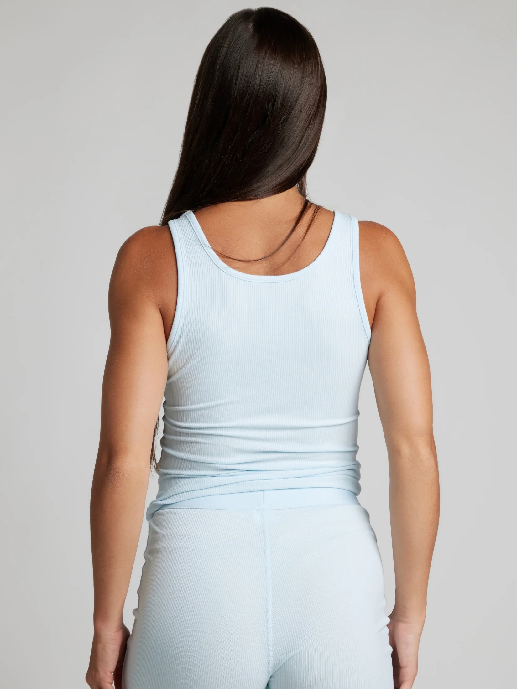 Rib Contour Waist Length Tank - Image 23