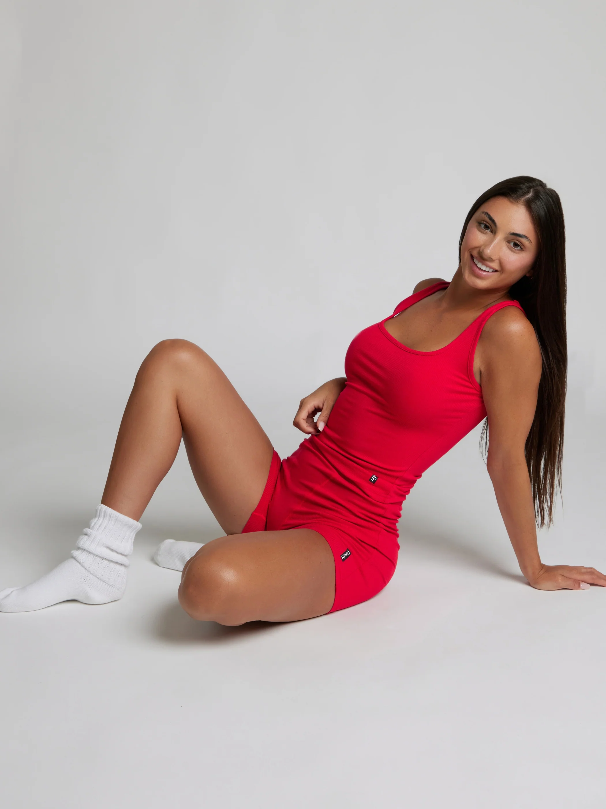 Rib Contour Waist Length Tank - Image 90