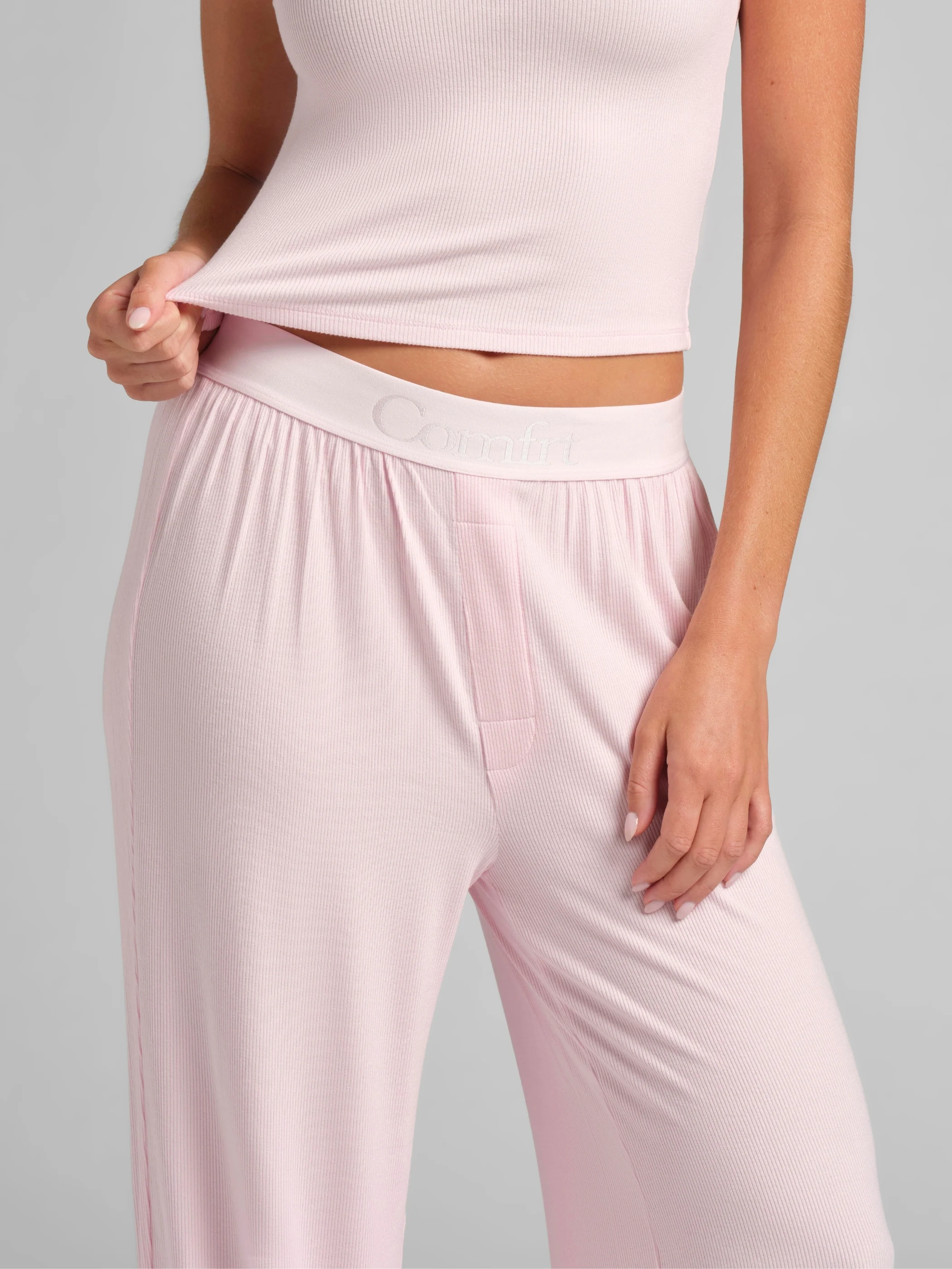Slinky Rib Lounge Pant - Image 10