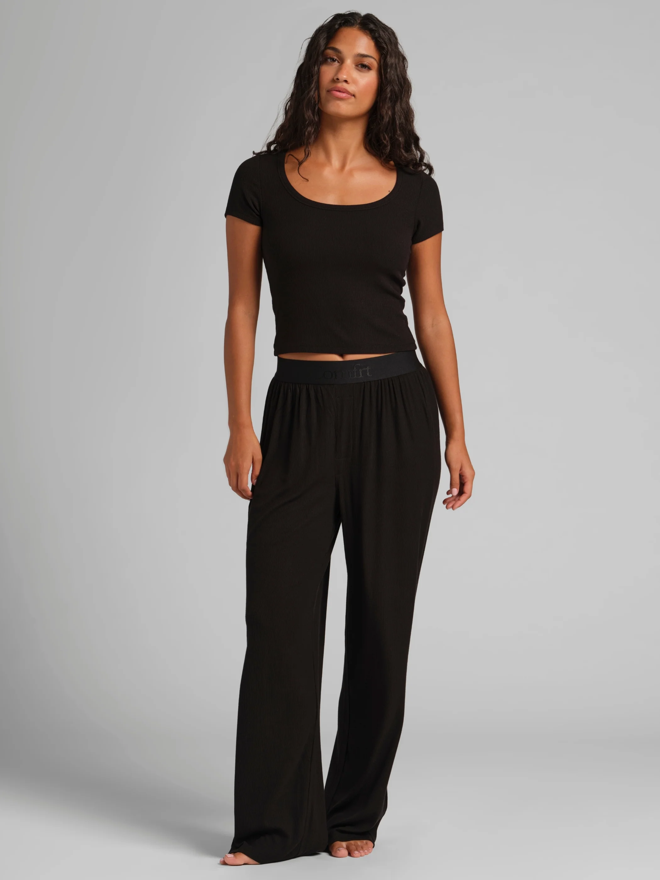 Slinky Rib Lounge Pant - Image 20