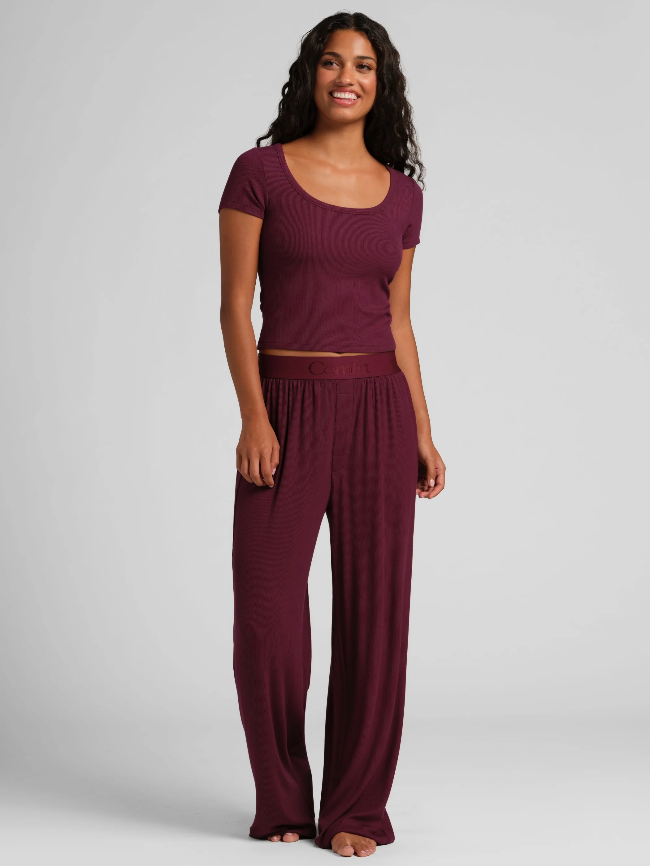 Slinky Rib Lounge Pant - Image 30